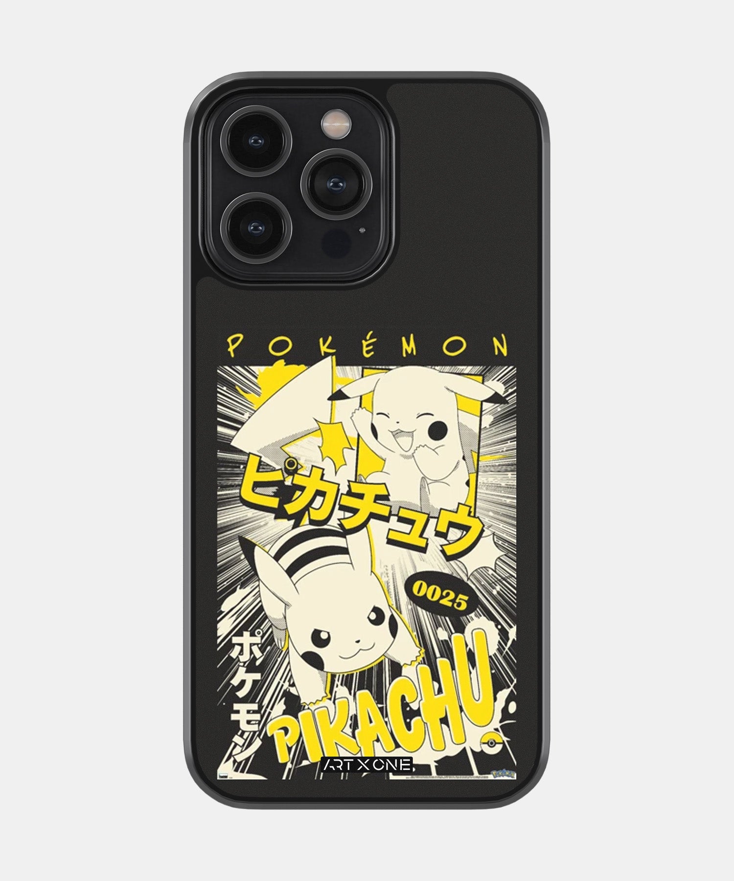 Cartoon (Pikachu Thunder) Mobile Back Cover