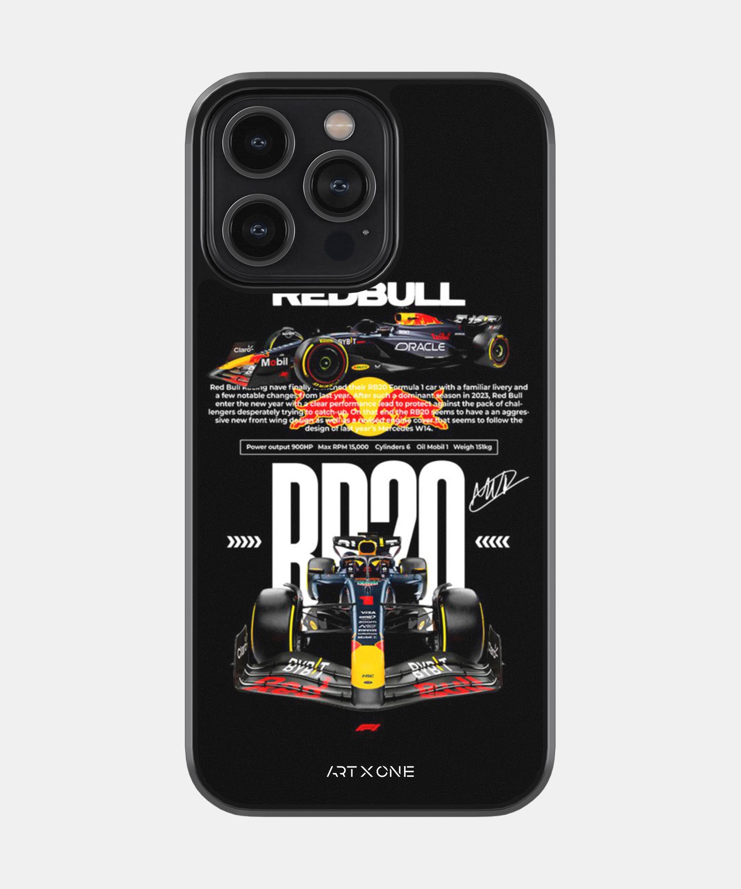 Sports Car (F1 Red Bull) Mobile Back Cover