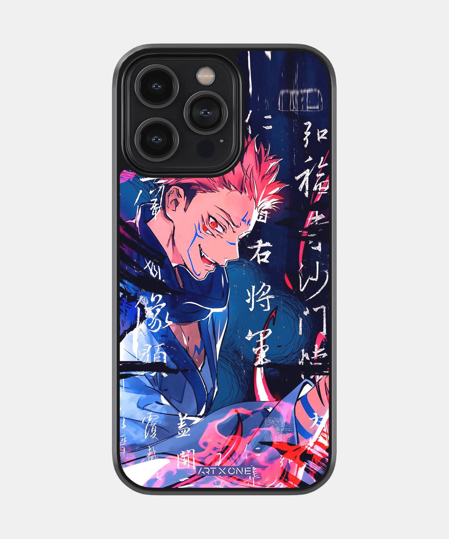 Jujutsu Kaisen In Neon Mobile Back Cover