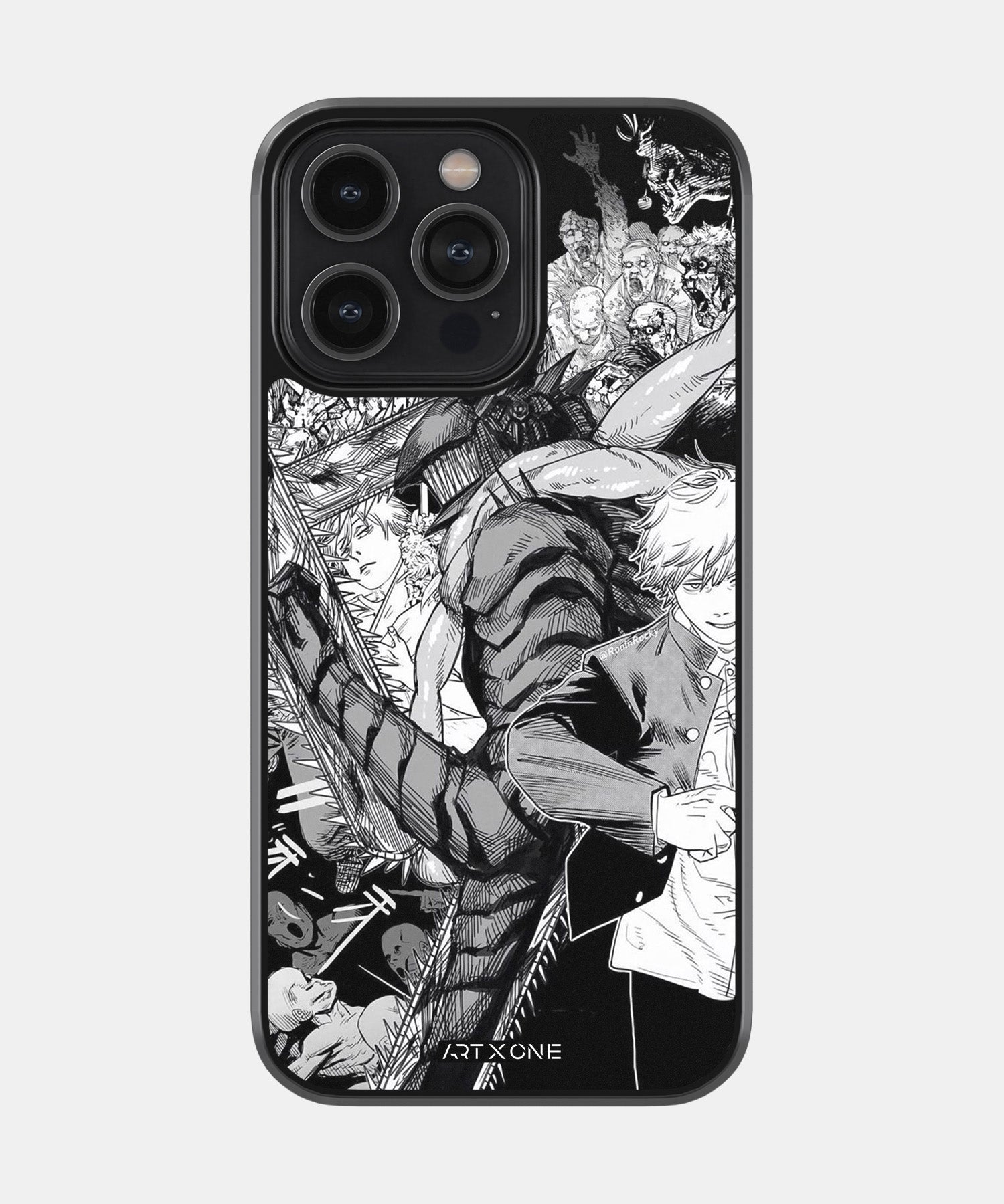 Chainsaw Man Manga Mobile Back Cover