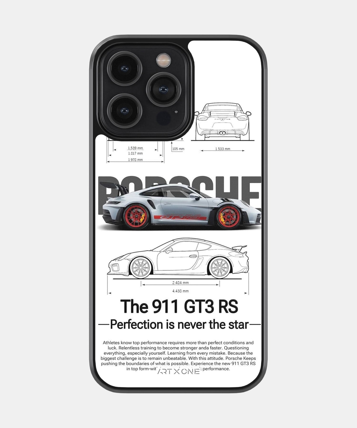 Sports Car (Porsche The 911 GT3 RS) Mobile Back Cover