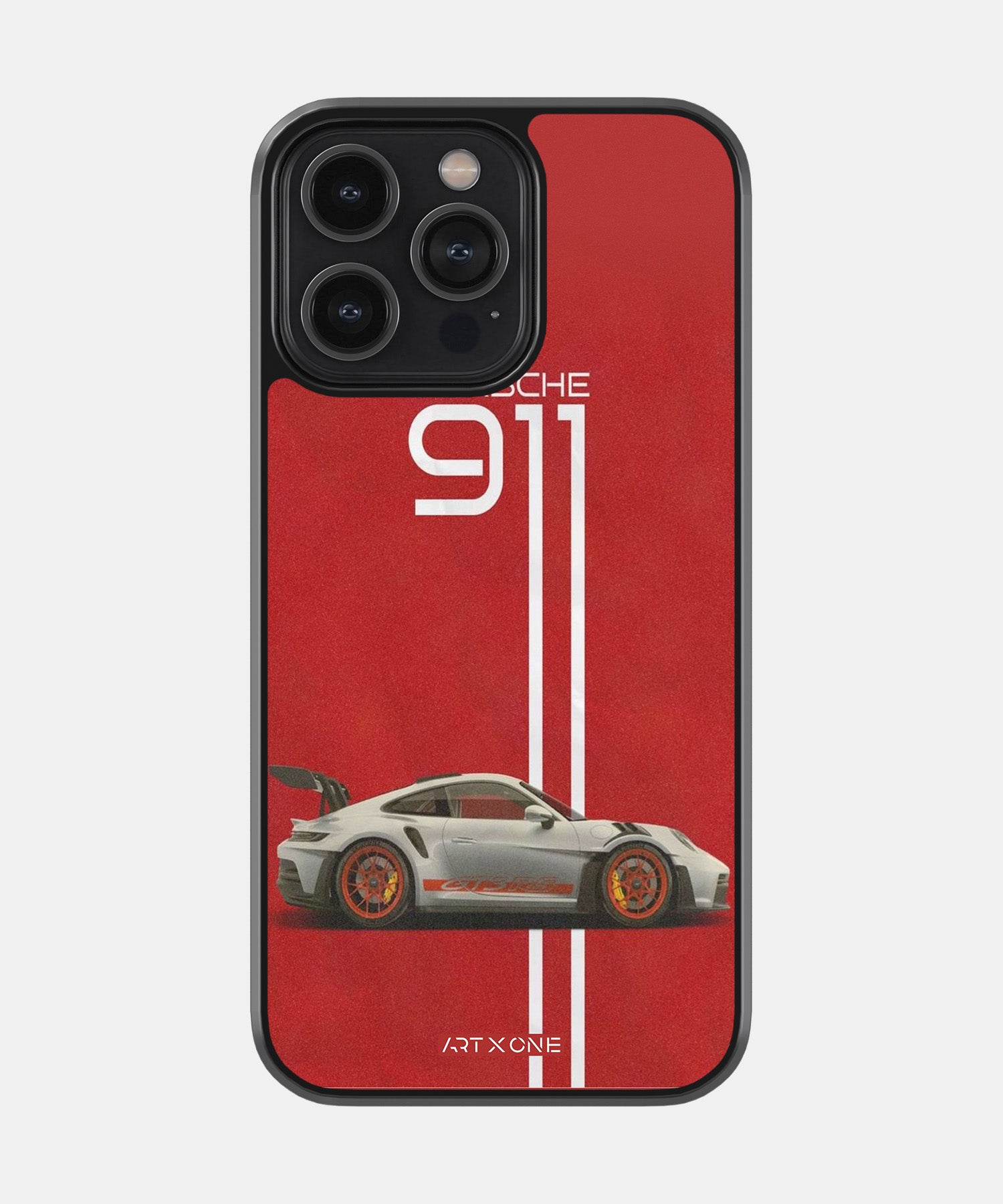 Sports Car (Porsche 911 Red) Mobile Back Cover