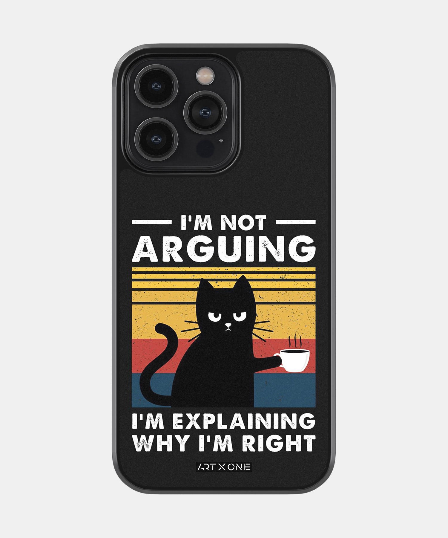 No Arguments! Mobile Back Cover