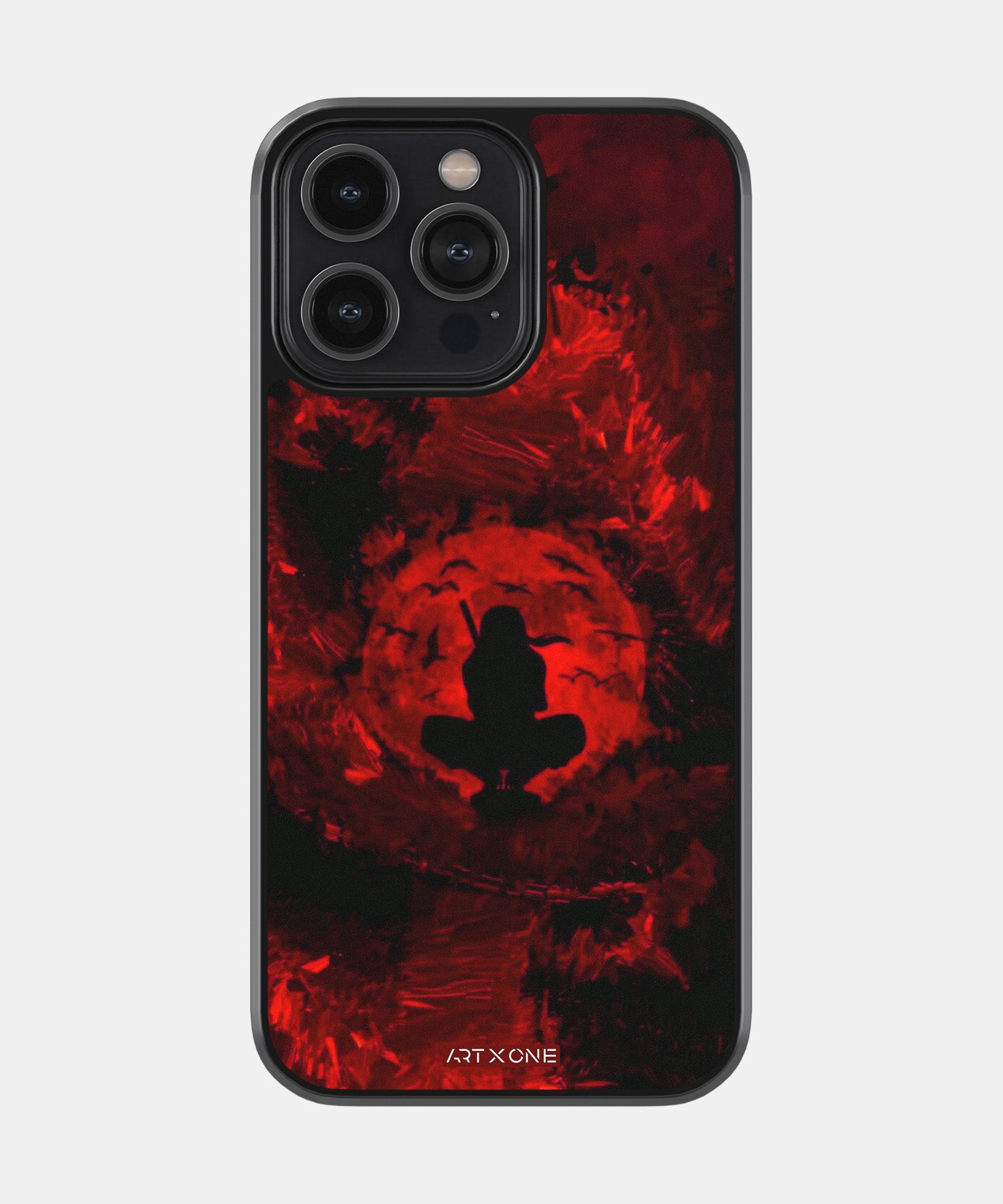 Sasuke Uchiha Red Moon Mobile Back Cover