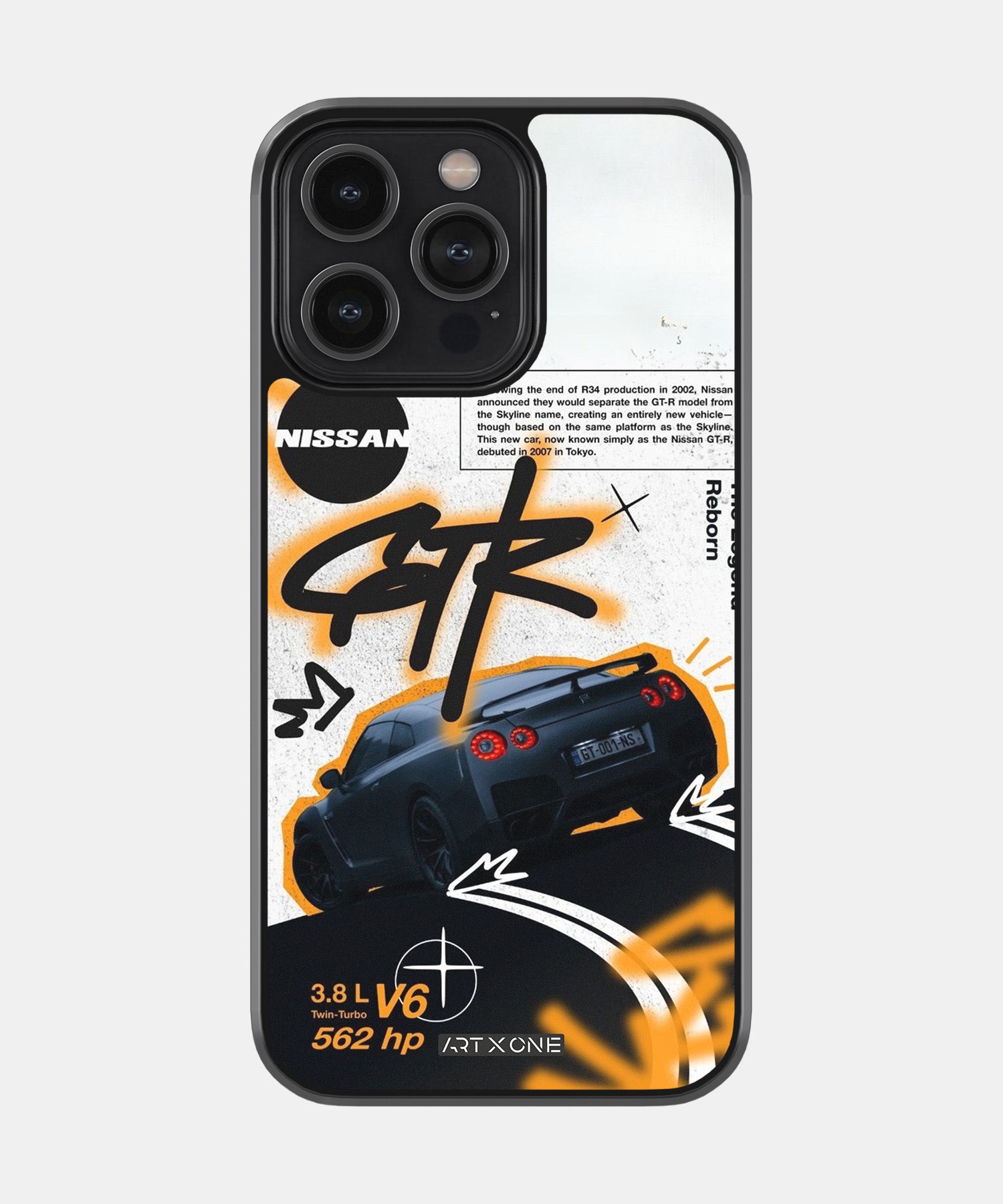 Sports Car (Nissan GTR) Mobile Back Cover