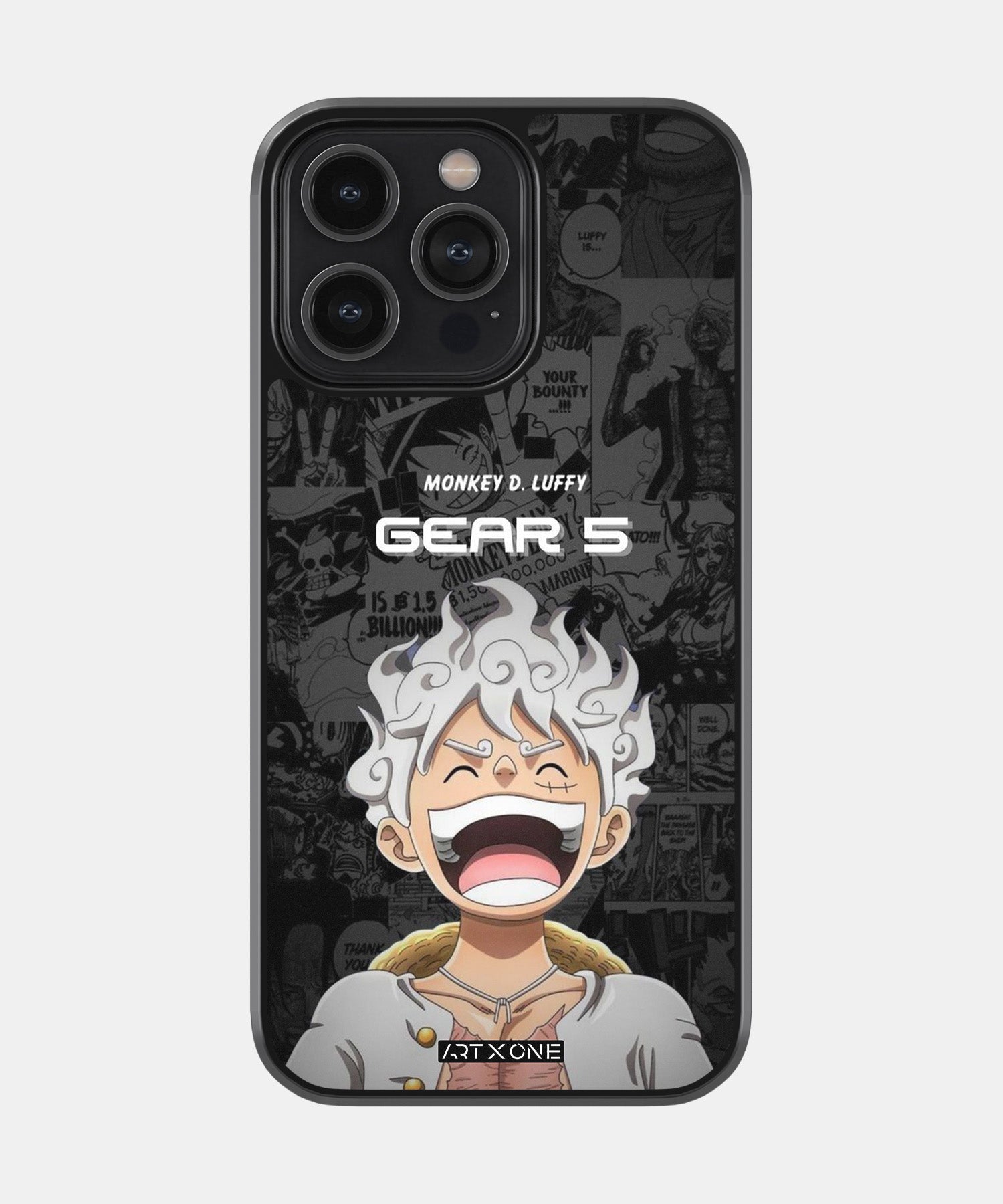 One Piece (Luffy Gear 5 Black) Mobile Back Cover