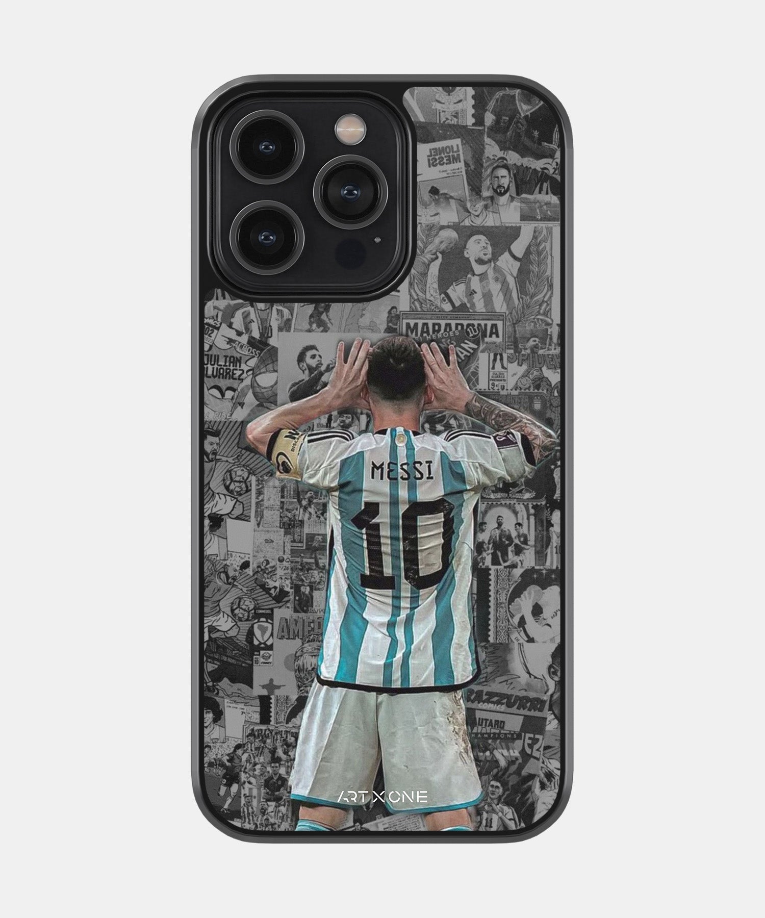 Football (Messi Collage) Mobile Back Cover