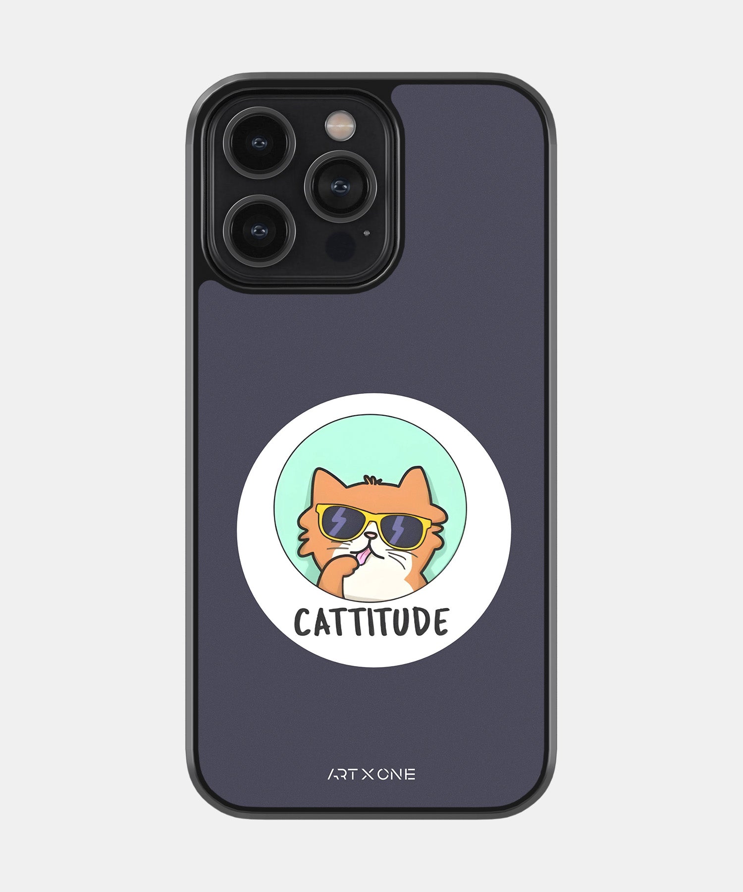 Cattitude Mobile Back Cover