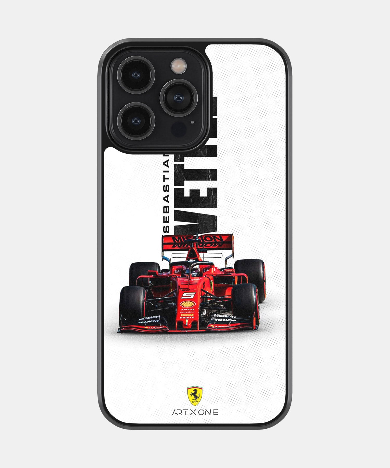Sebastian Vettel Ferrari F1 Mobile Back Cover