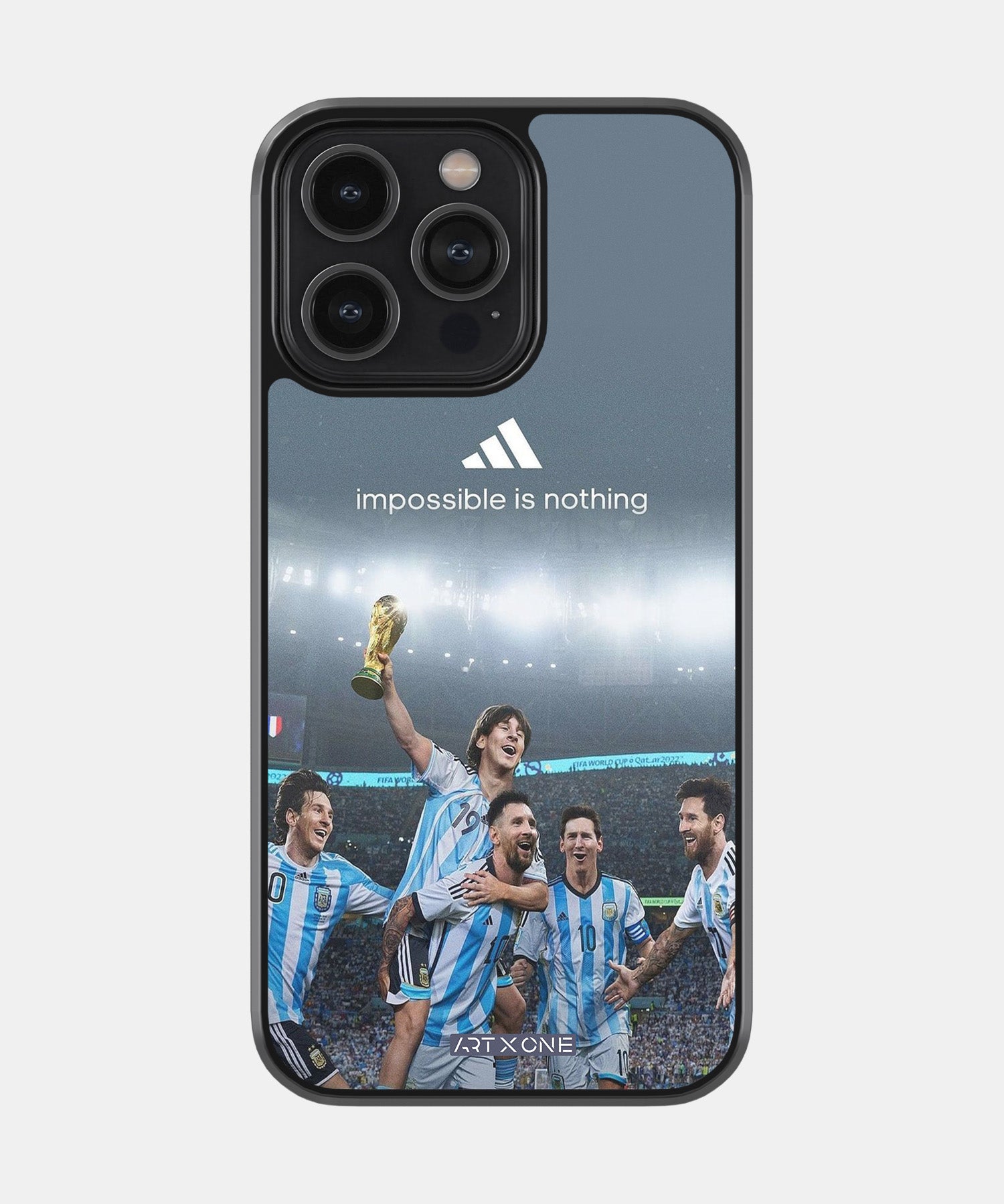 Football (Messi Nothing is Impossible) Mobile Back Cover