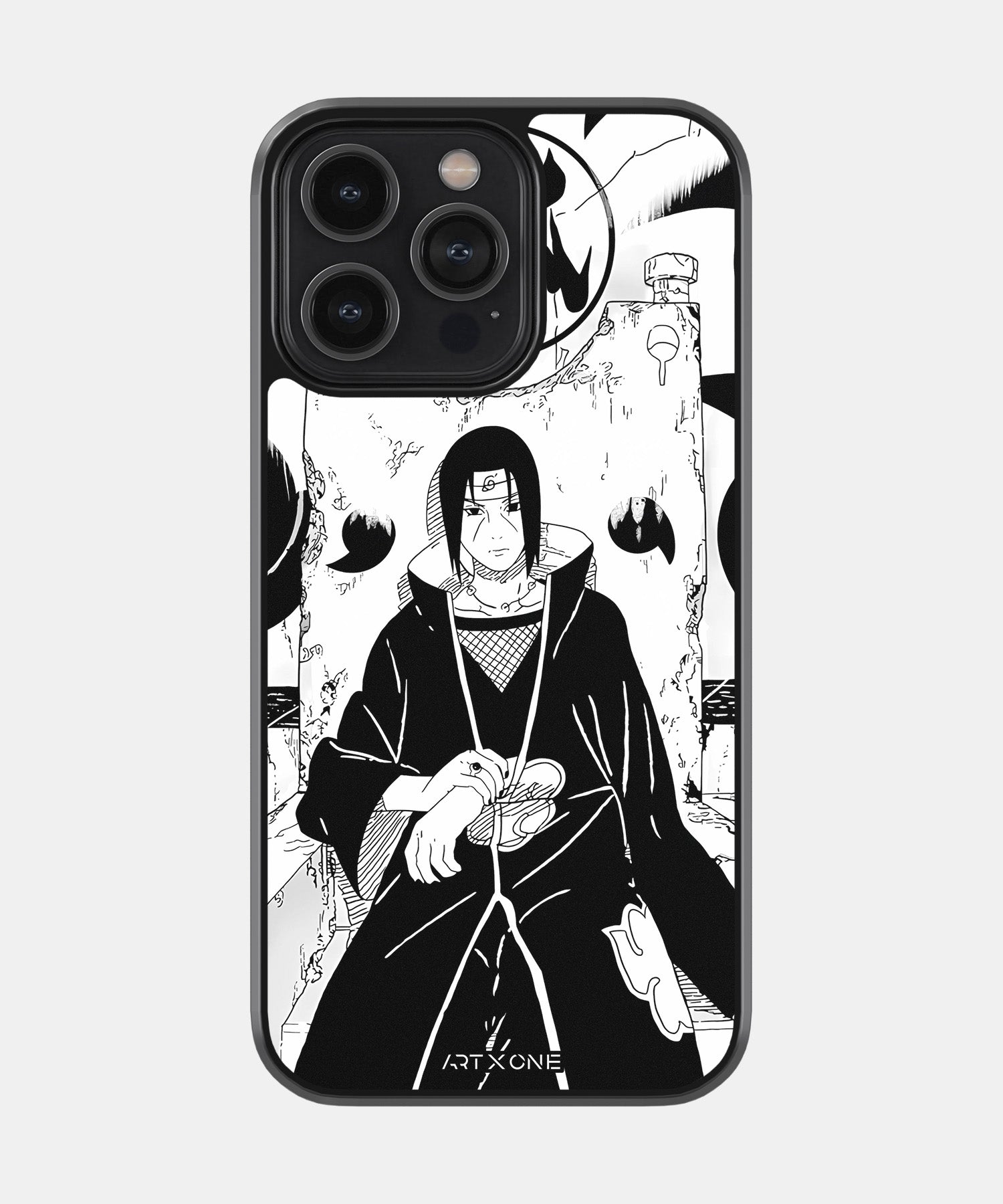 Itachi Uchiha On Throne Mobile Back Cover