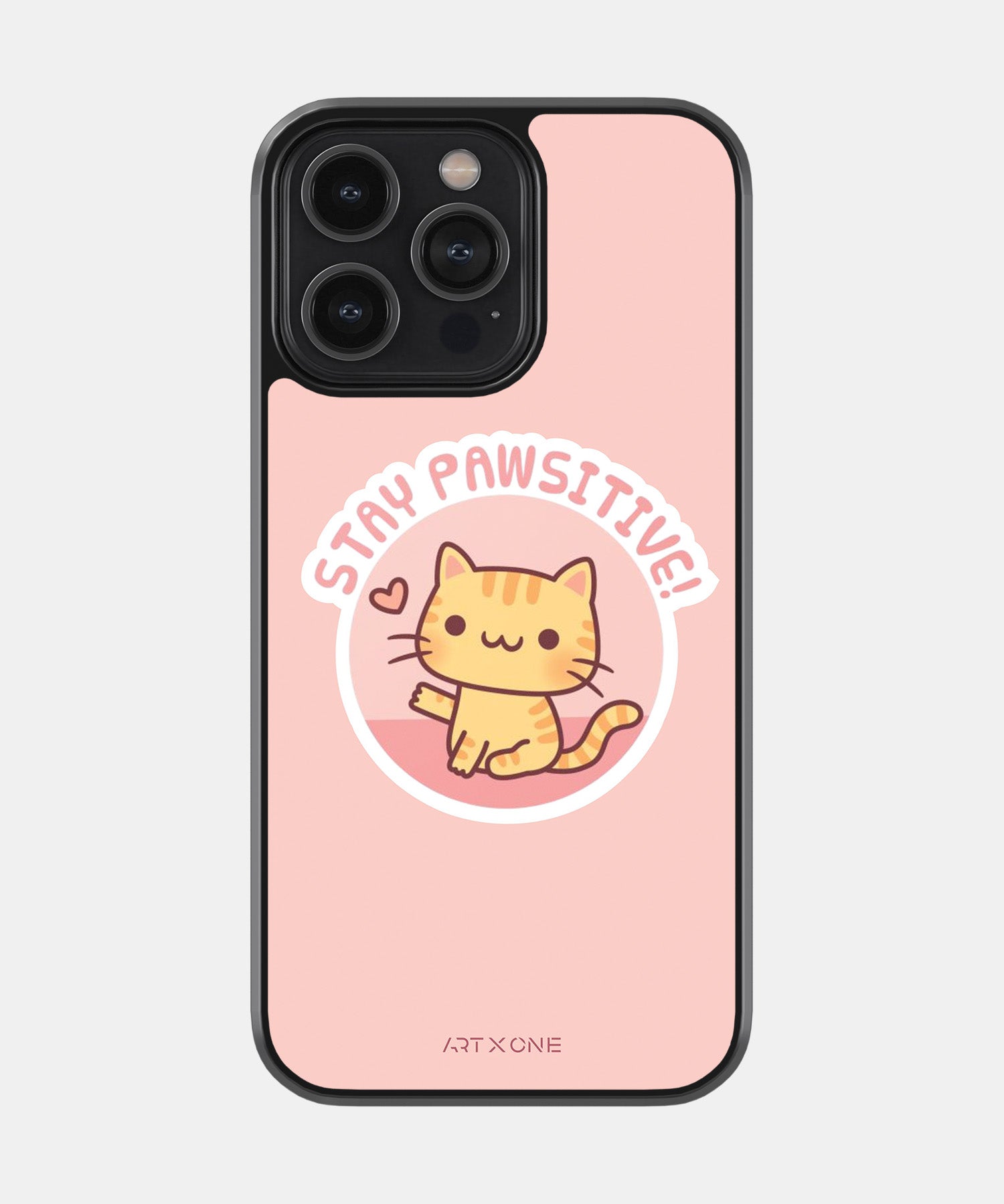 Stay Pawsitive! Mobile Back Cover