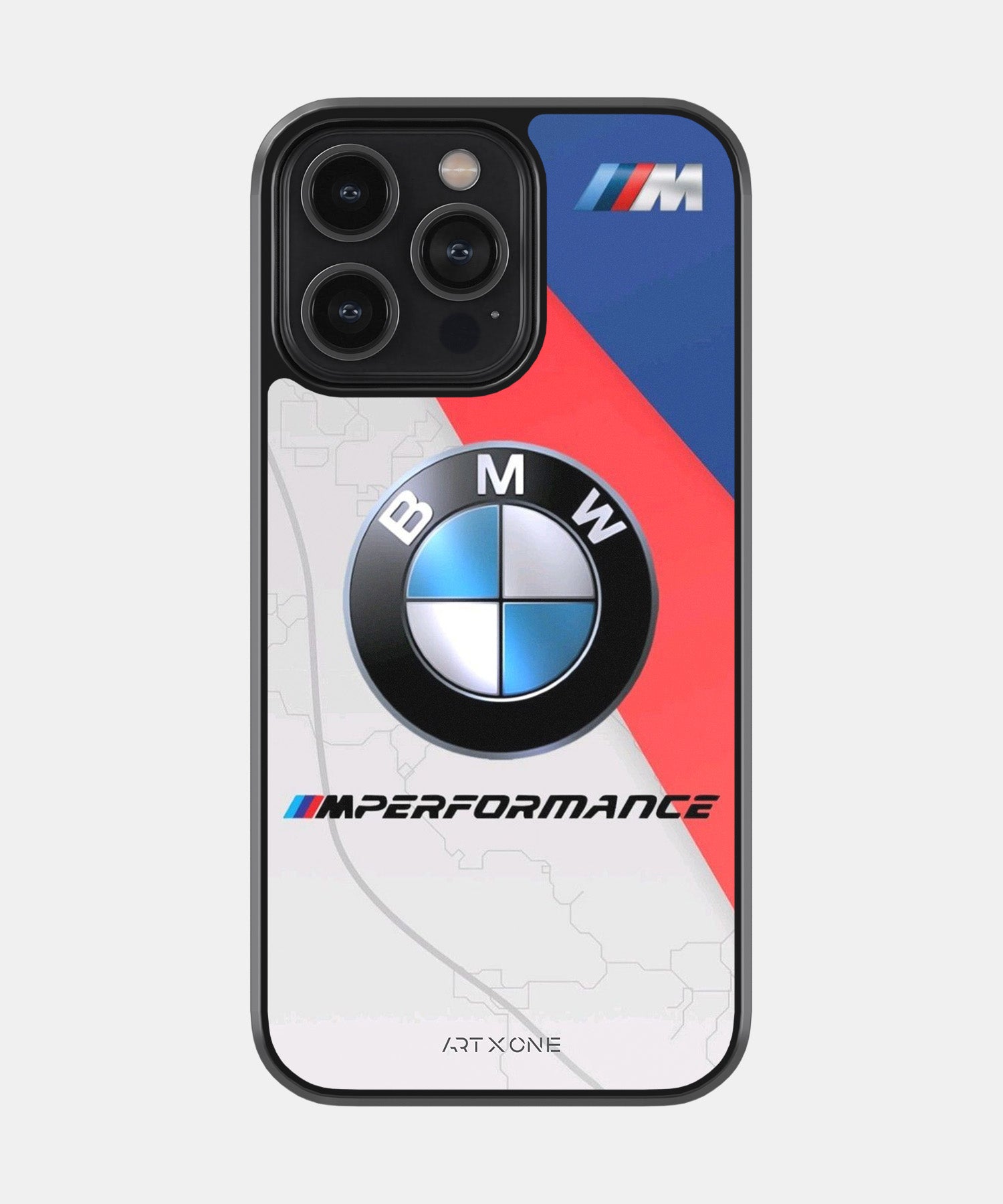 BMW Logo Gradient Flag Design Mobile Back Cover