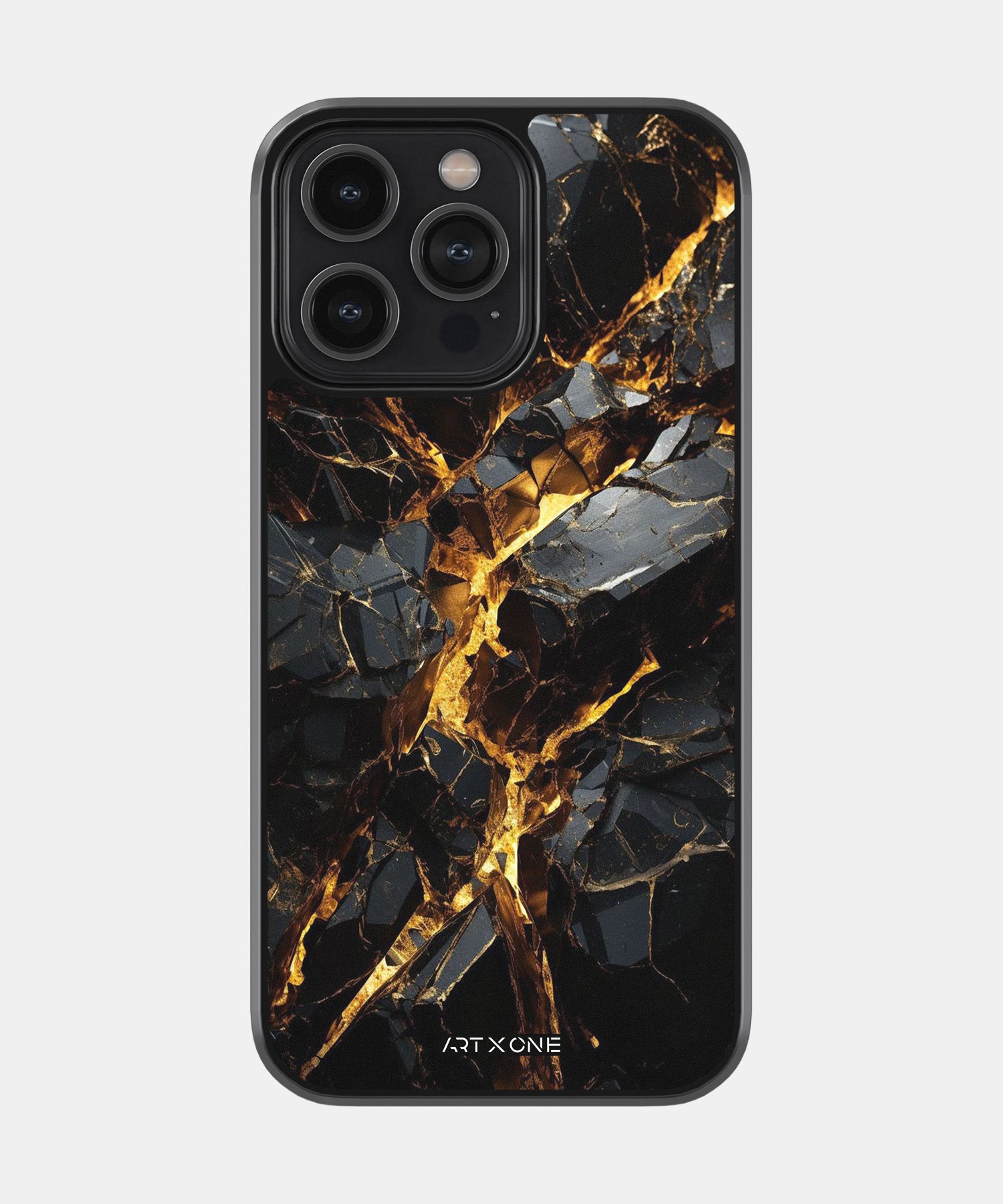 Black Marbel Mobile Back Cover