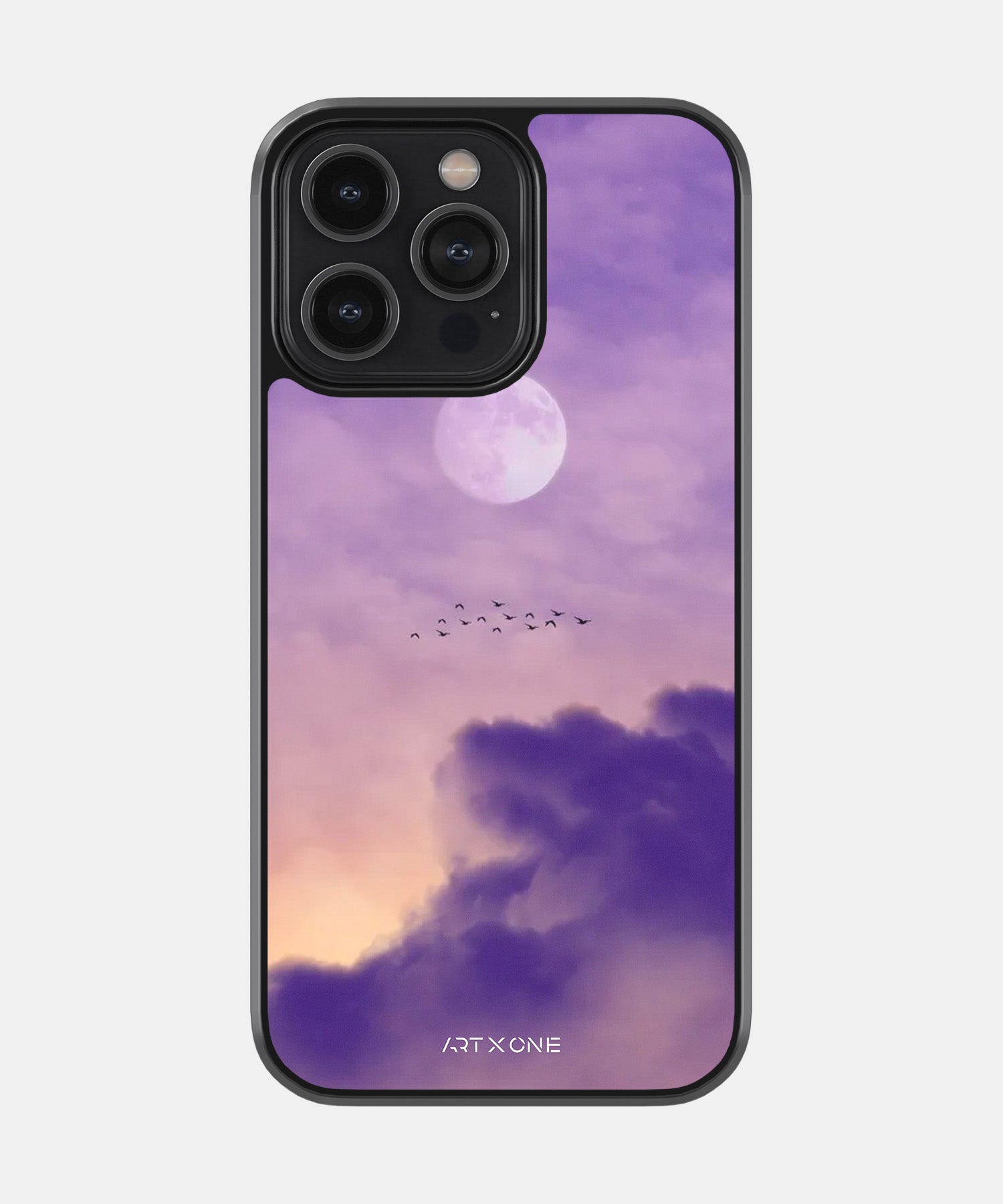 Purple Aesthetic Sky Mobile Back Cover