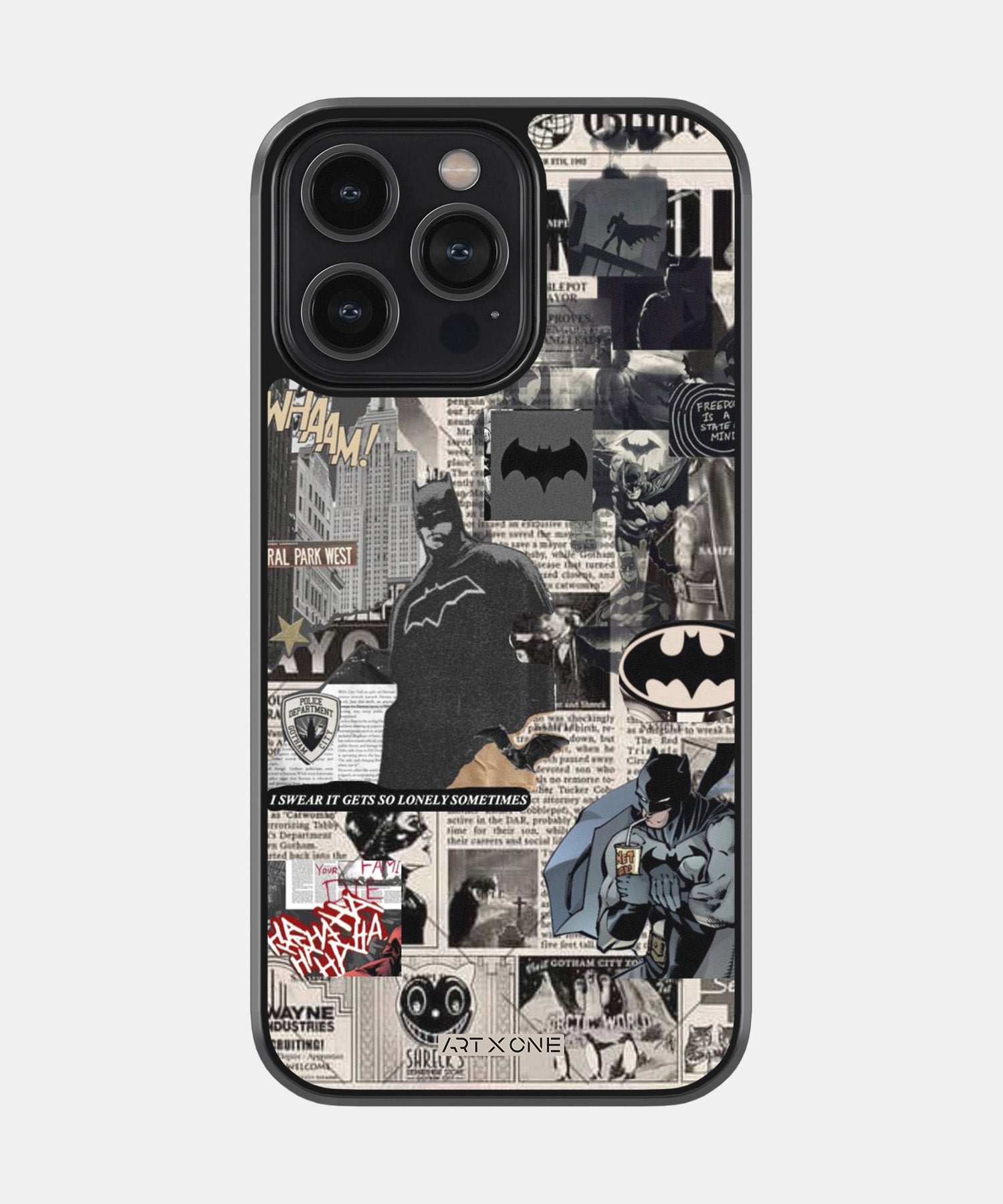 DC (Batman Collage) Mobile Back Cover