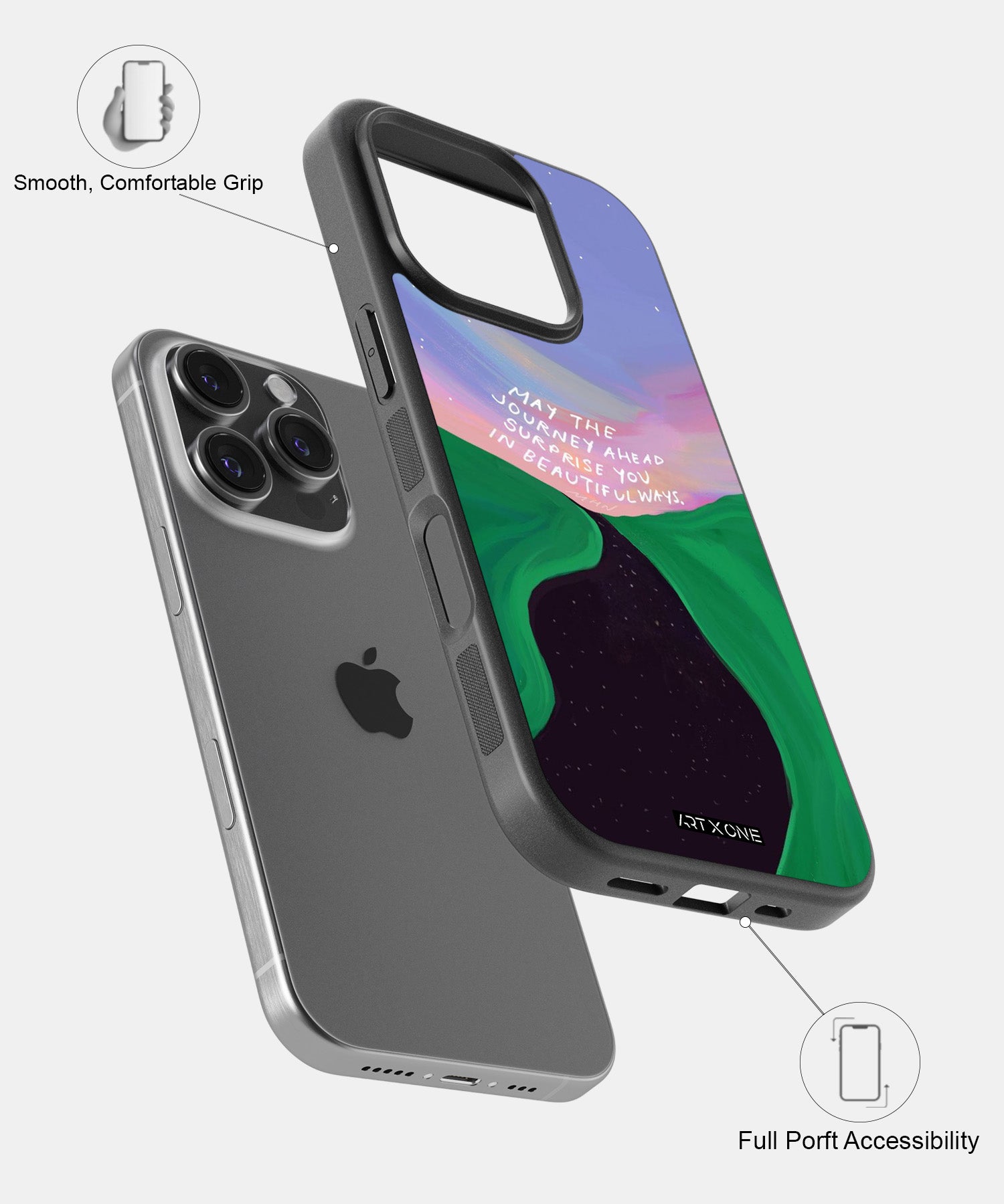 Journey Ahead Mobile Back Cover