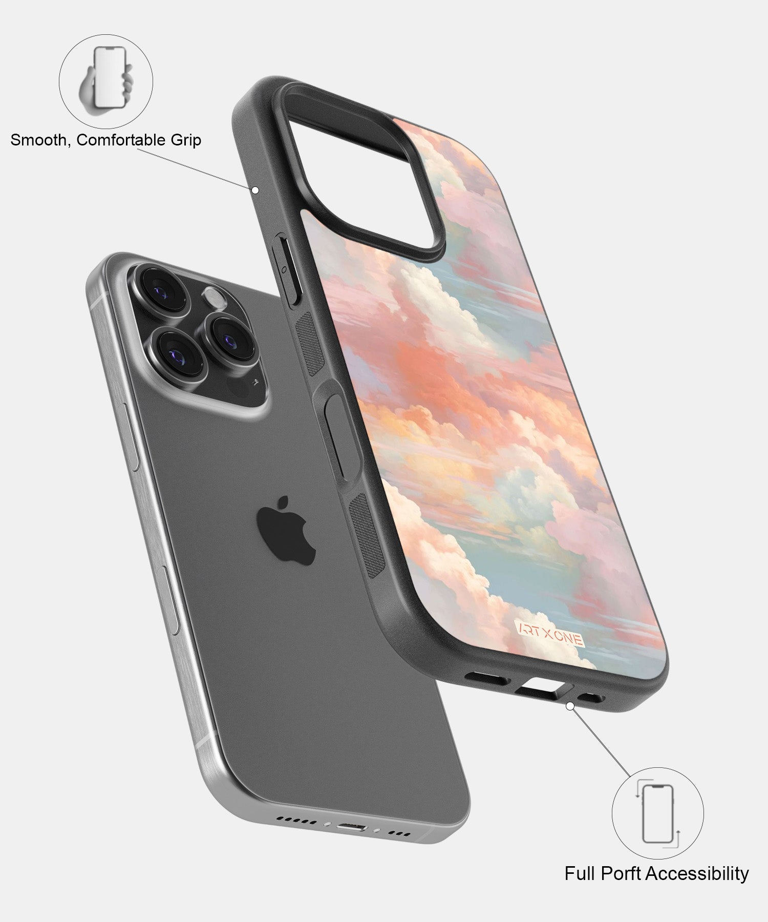 Pastel Sky Mobile Back Cover