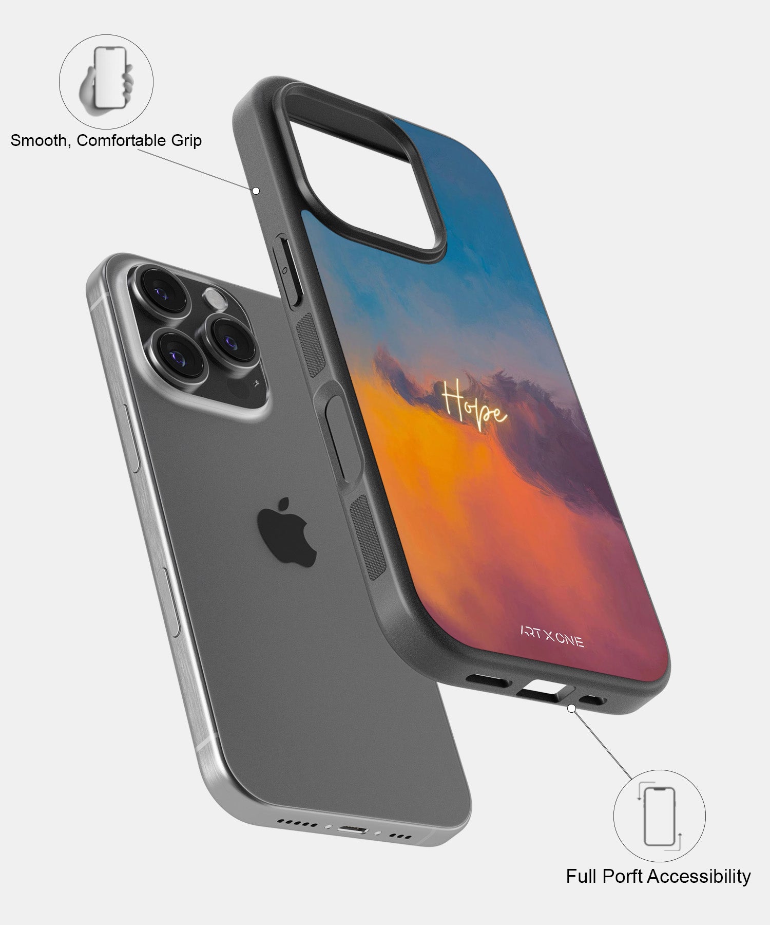 Vibrant Hope Mobile Back Cover