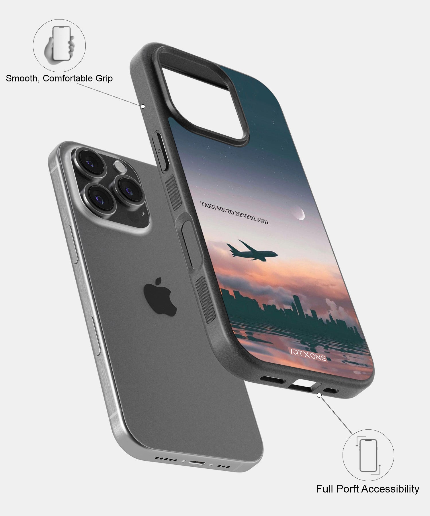 Take Me To Neverland Mobile Back Cover