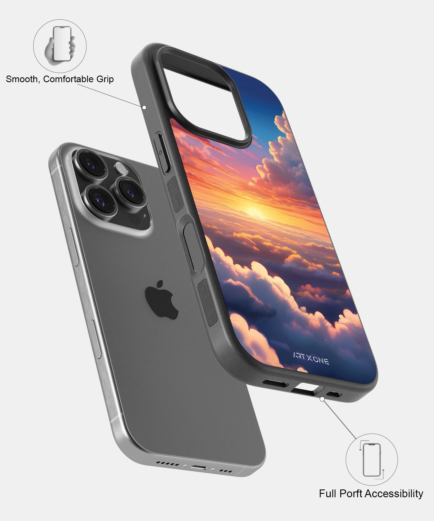 Animated Sky Mobile Back Cover