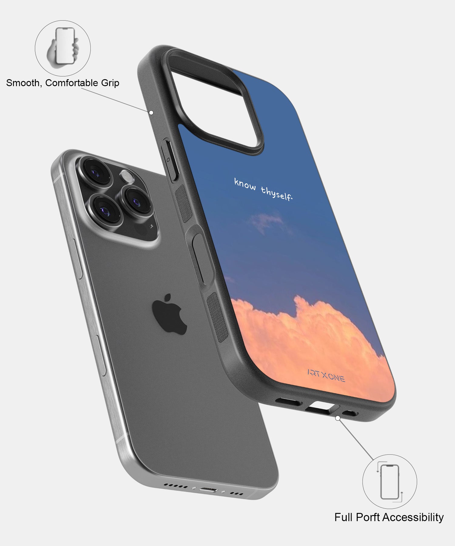 Know Thyself Mobile Back Cover