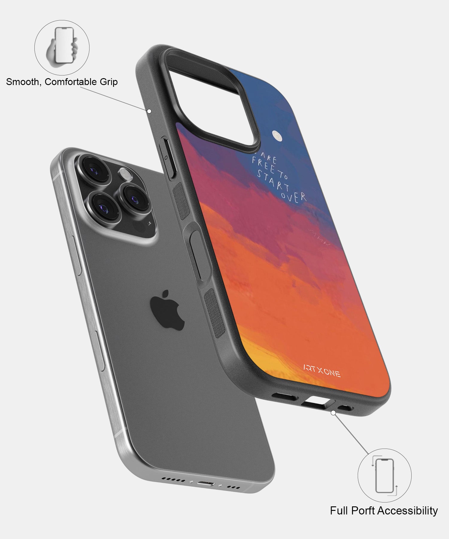 Start Over Mobile Back Cover