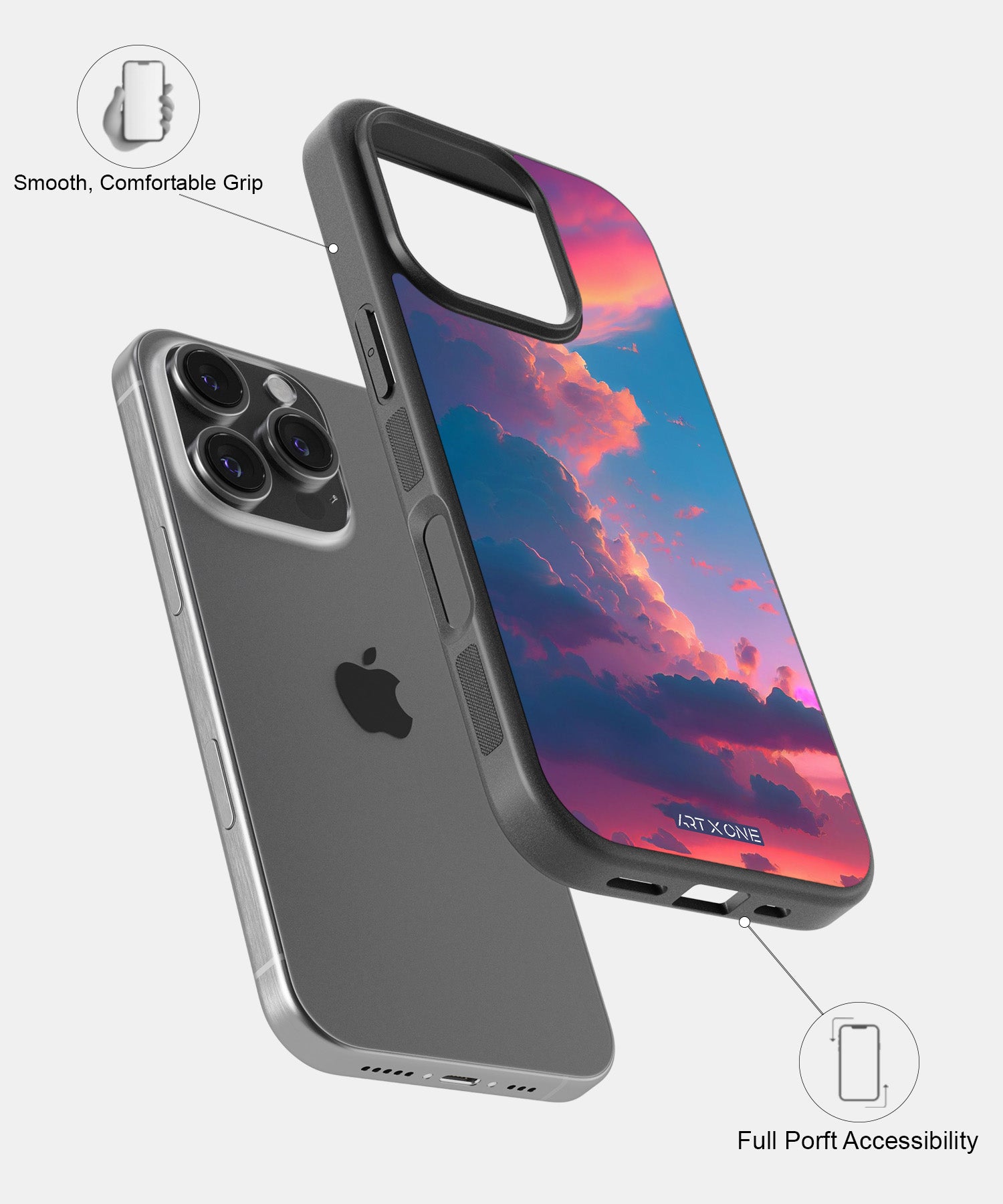 Saturated Sky Mobile Back Cover