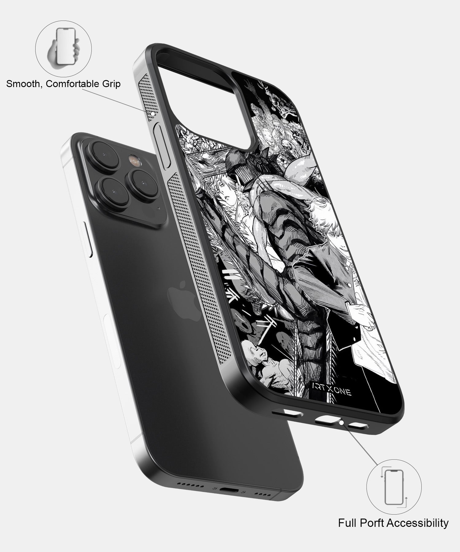 Chainsaw Man Manga Mobile Back Cover