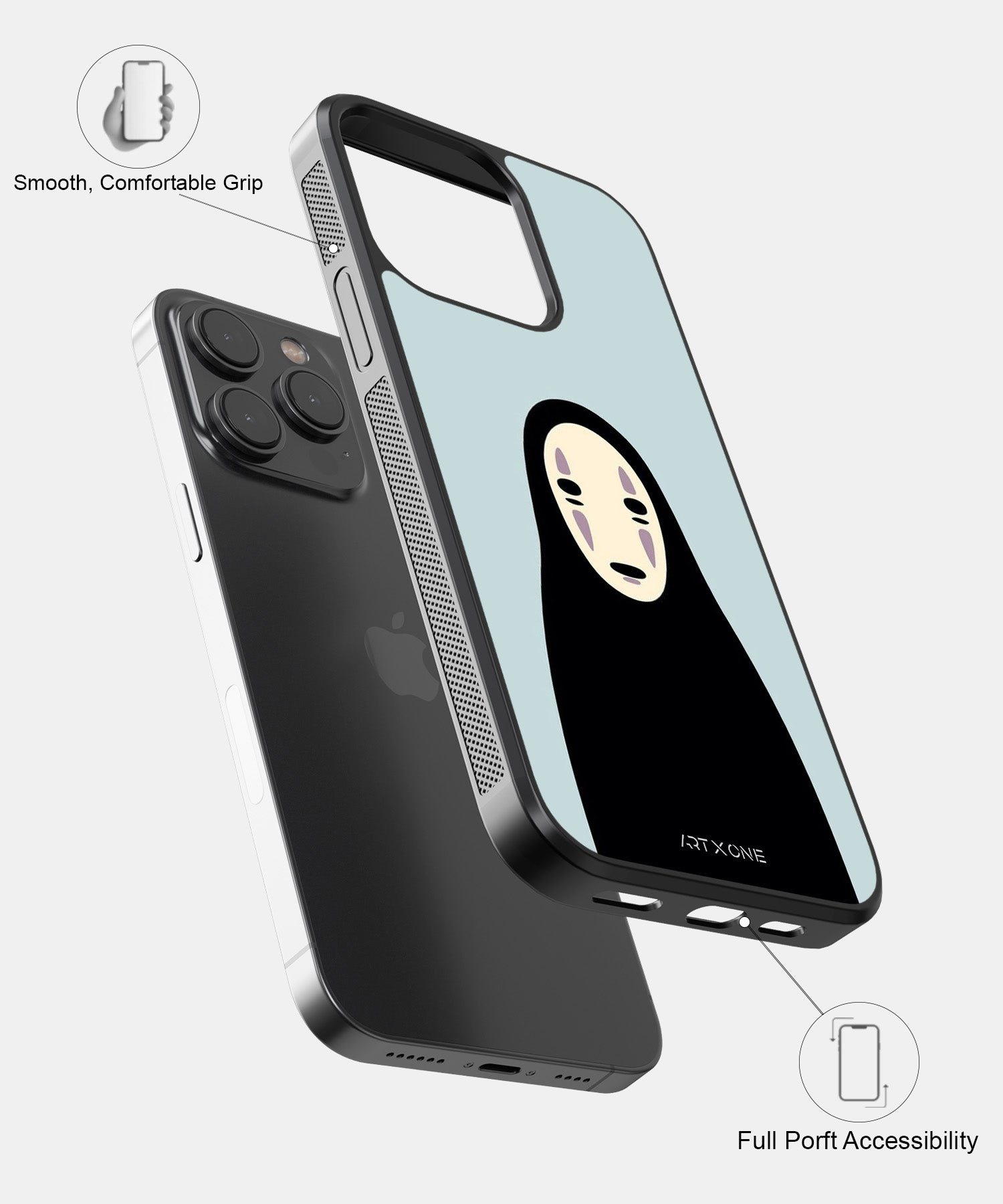 Spirited Away No Face Mobile Back Cover