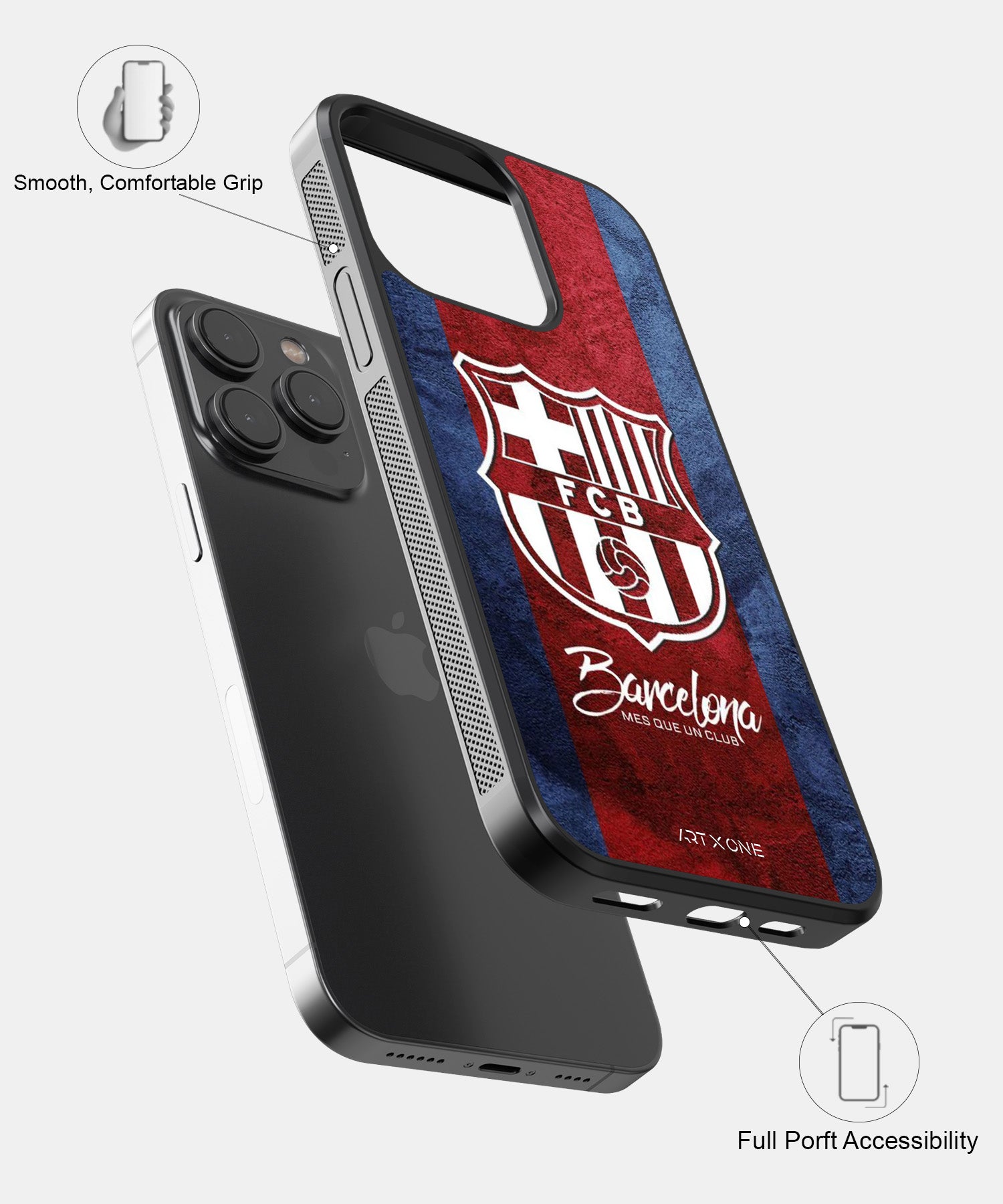 Football (Barcelona) Mobile Back Cover