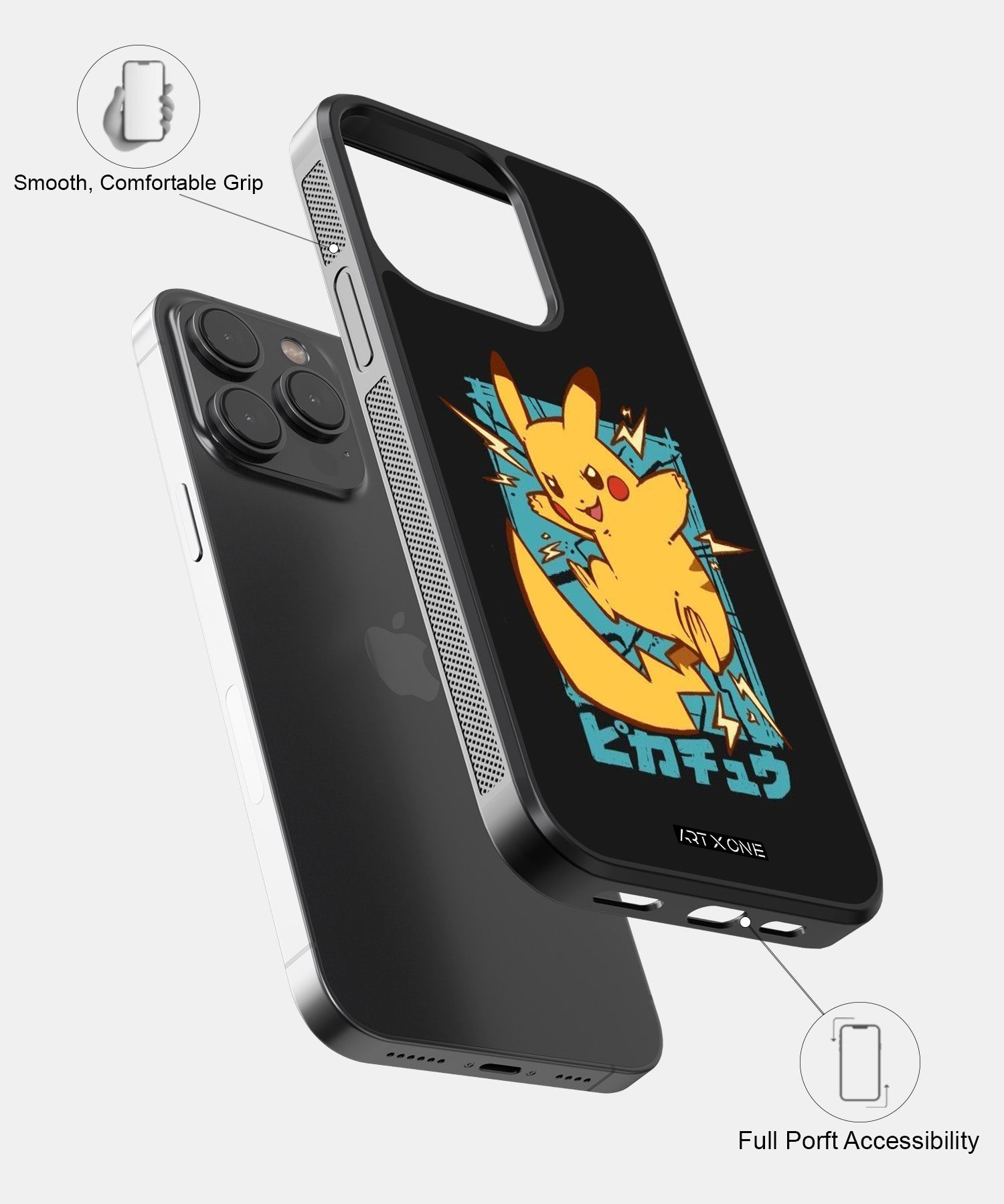 Cartoon (Pikachu) Mobile Back Cover