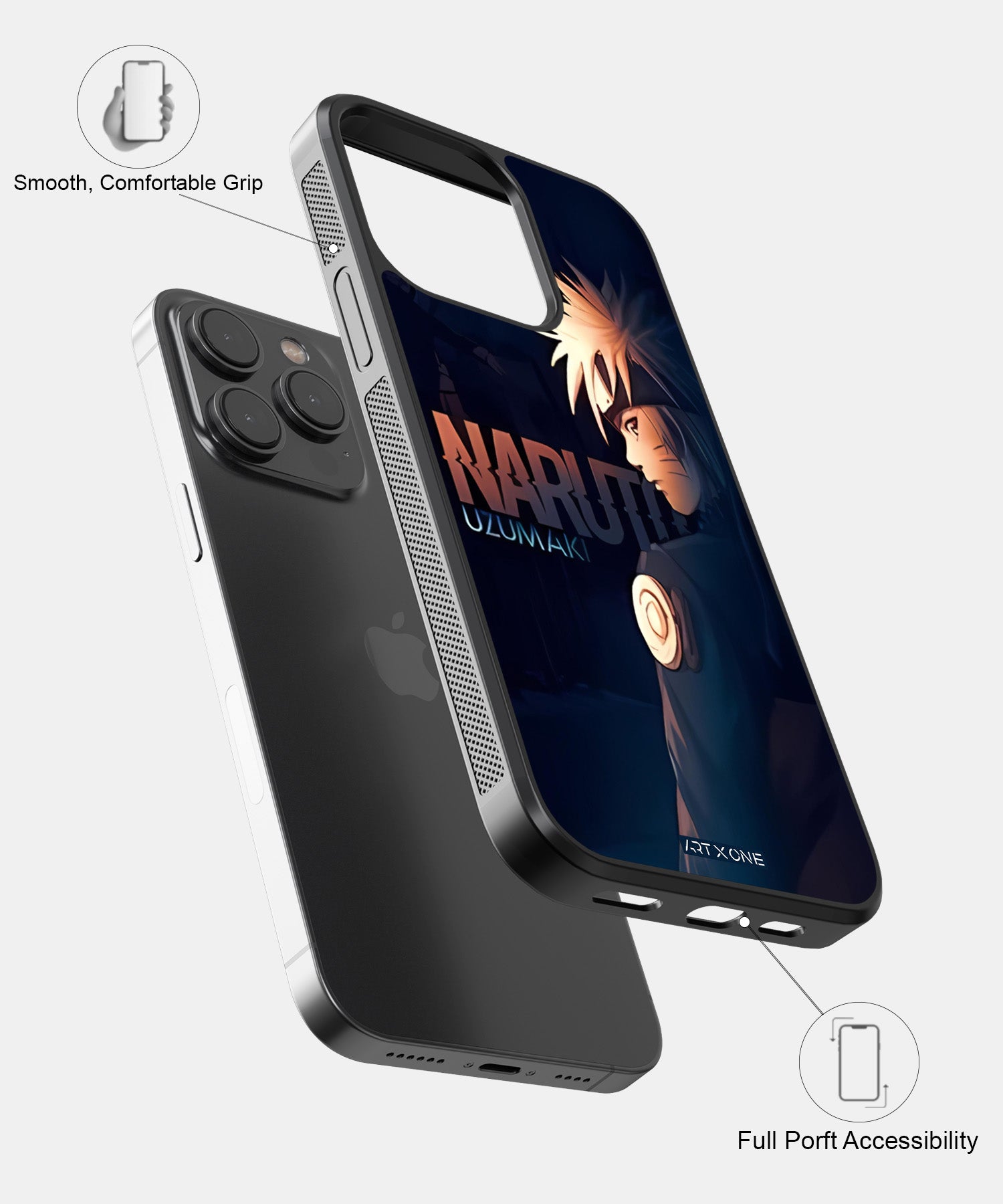 Naruto Minimal Mobile Back Cover