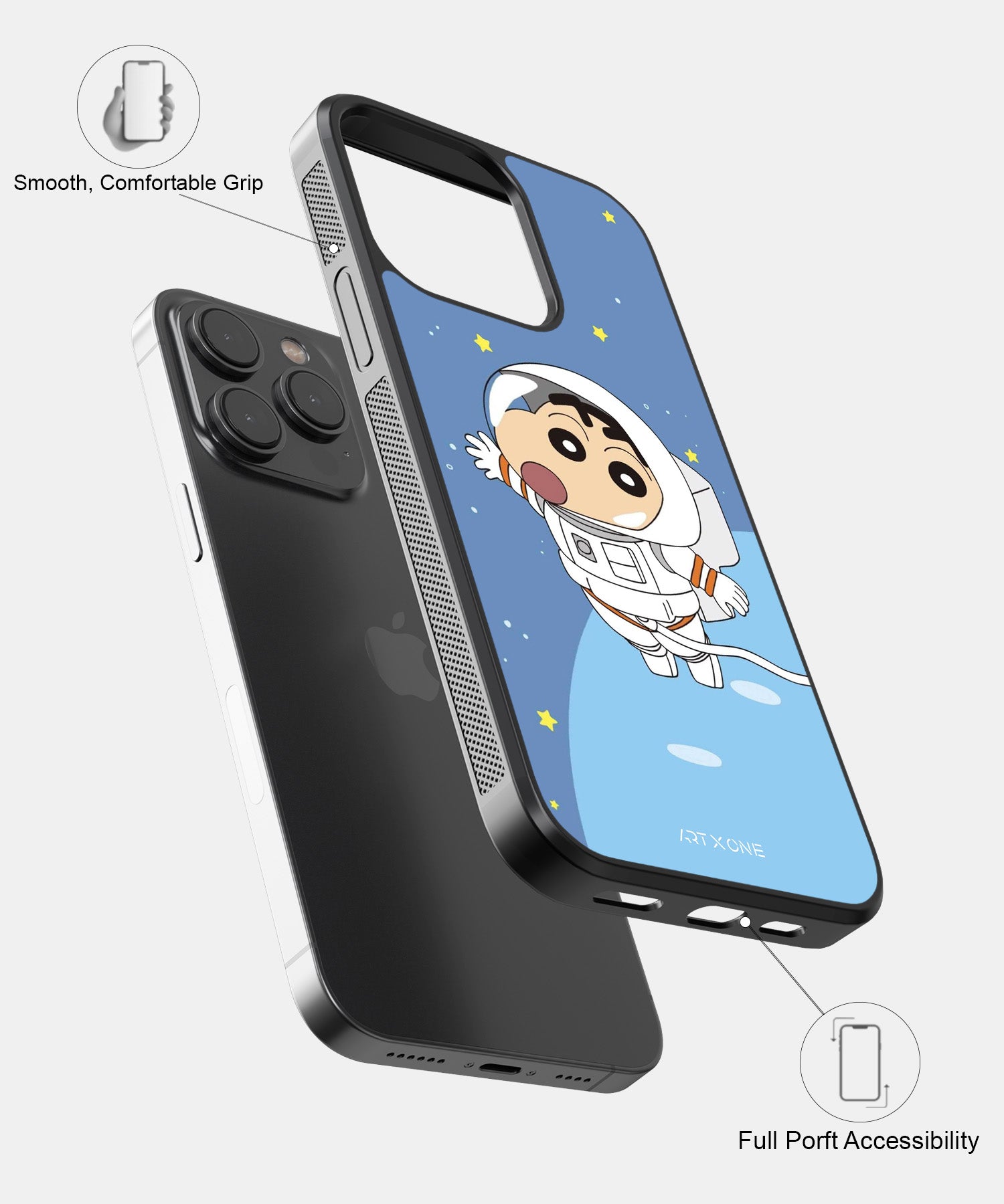 Cartoon (Space Shinchan) Mobile Back Cover
