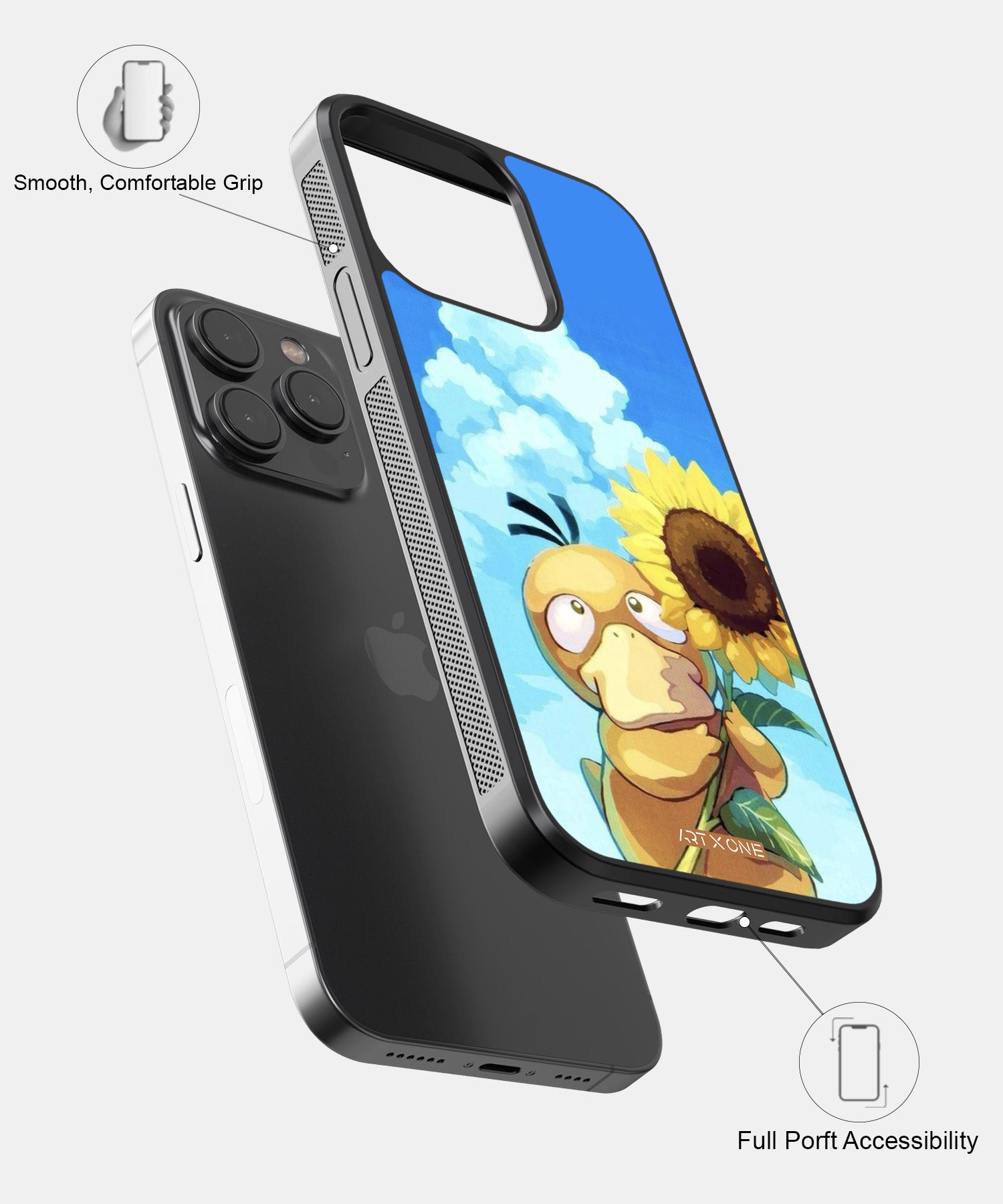 Cartoon (Psyduck) Mobile Back Cover