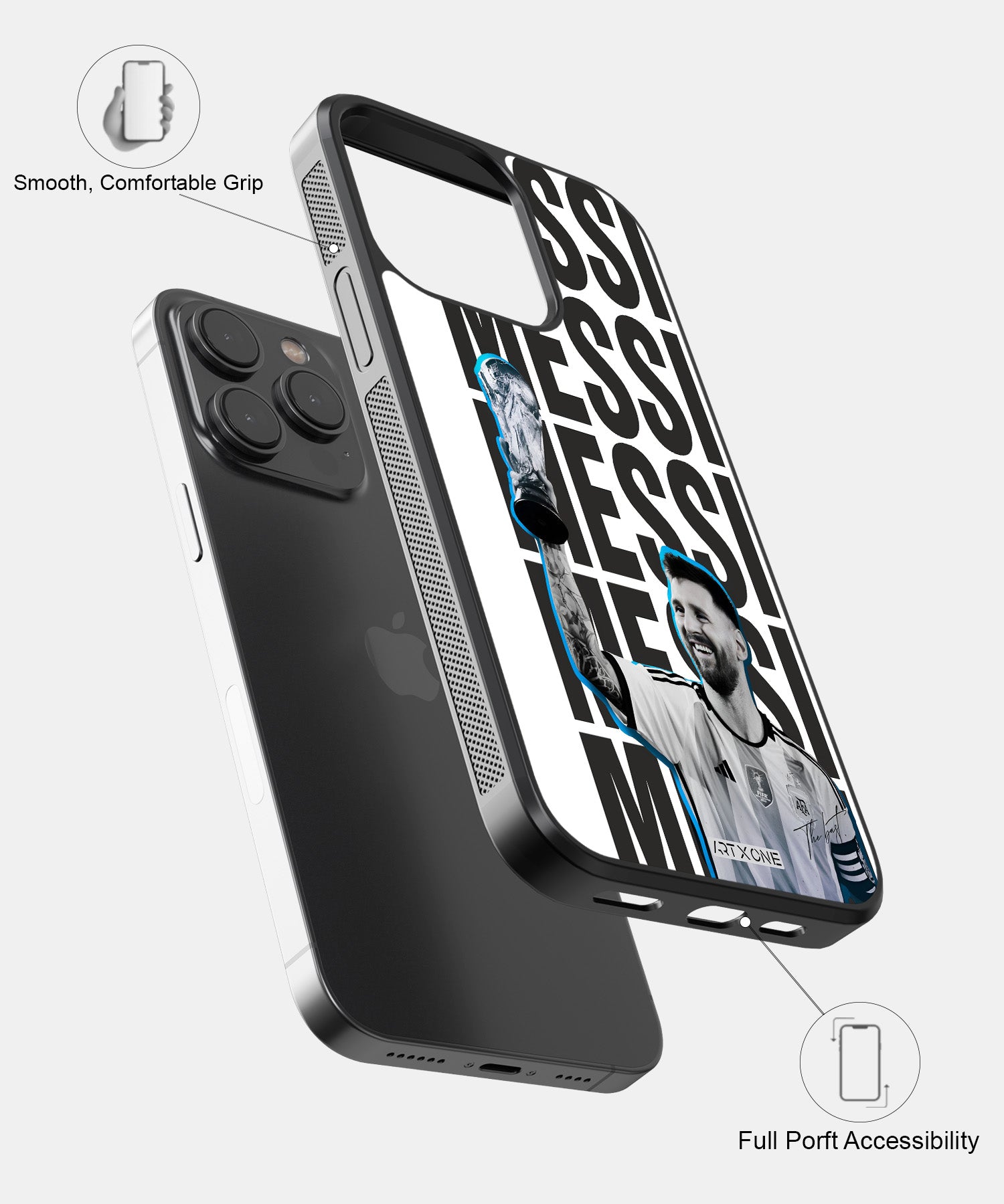 Football (Messi Messi Messi) Mobile Back Cover