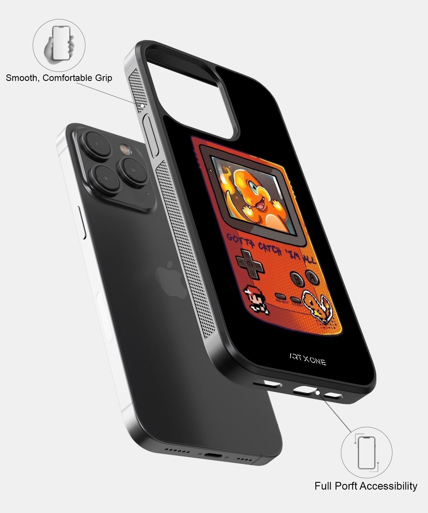 Cartoon (Charmander) Mobile Back Cover