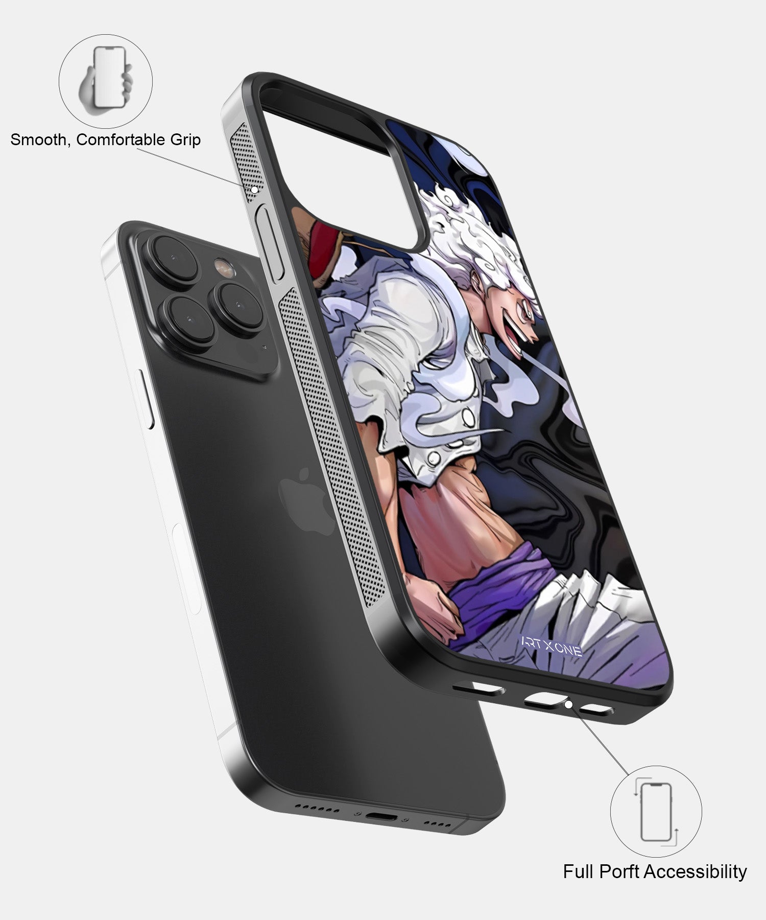 Powerful Luffy Mobile Back Cover