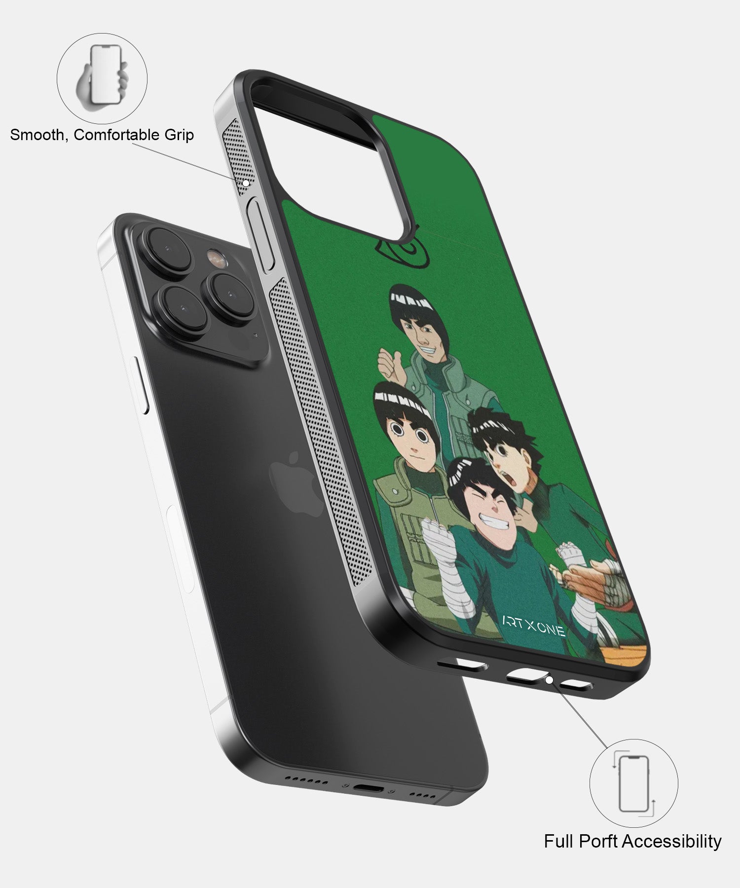 Might Guy Rocklee Mobile Back Cover