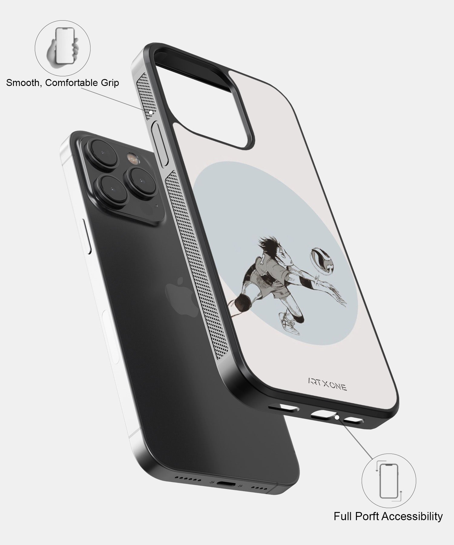 Haikyuu Off White Mobile Back Cover