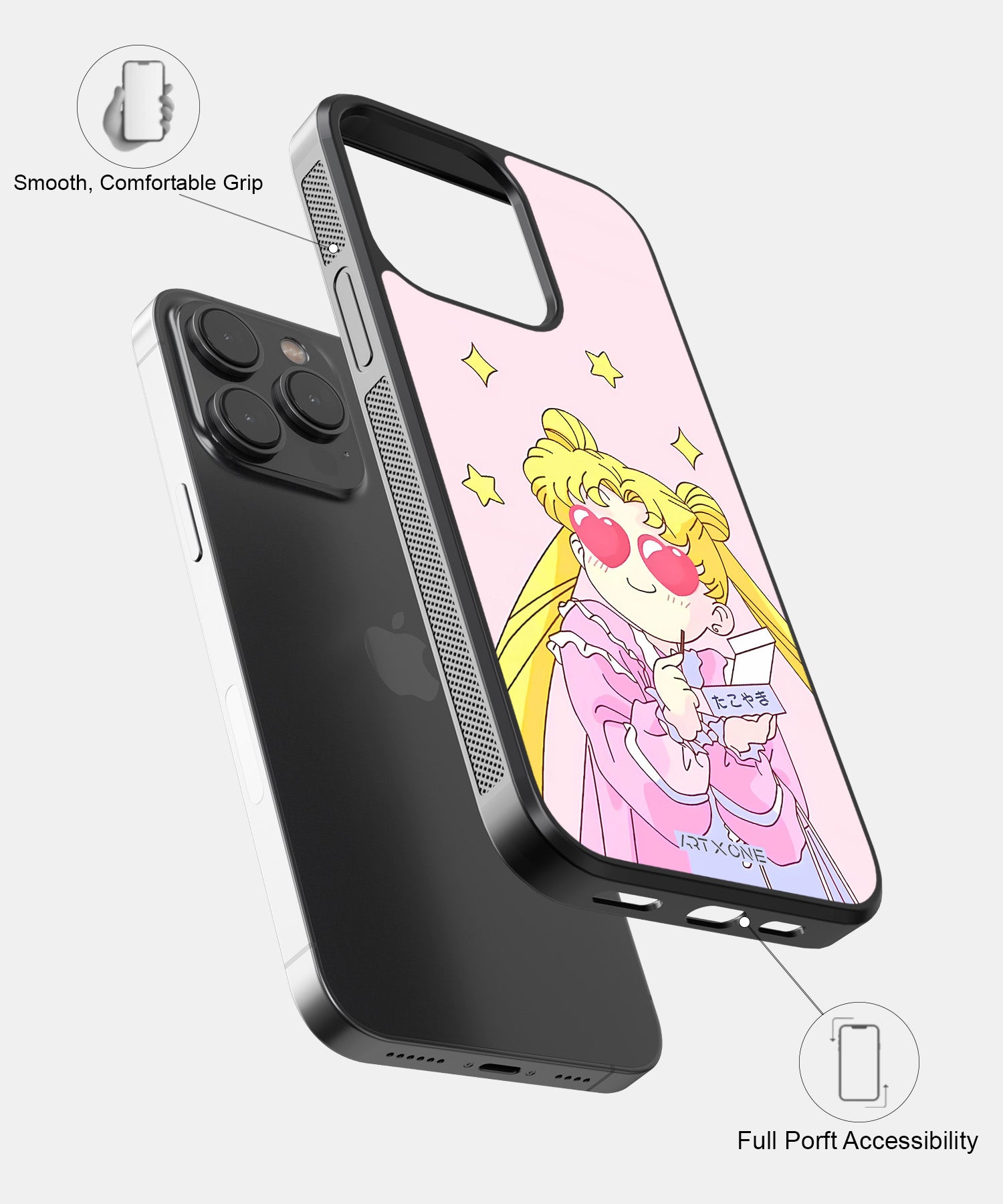 Adorable Heart Eyes Mobile Back Cover