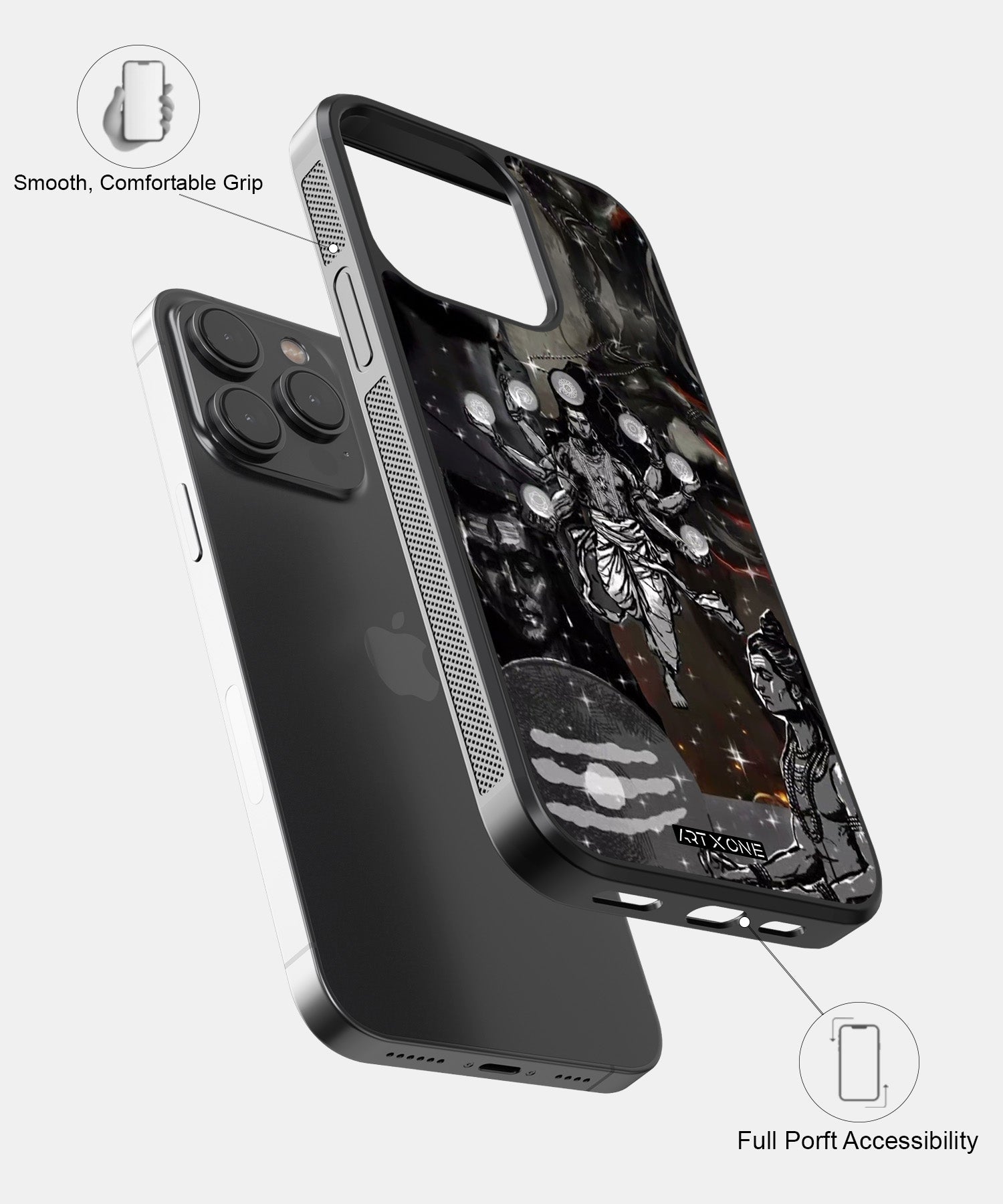 Hindu Gods (Shivji Classics) Mobile Back Cover