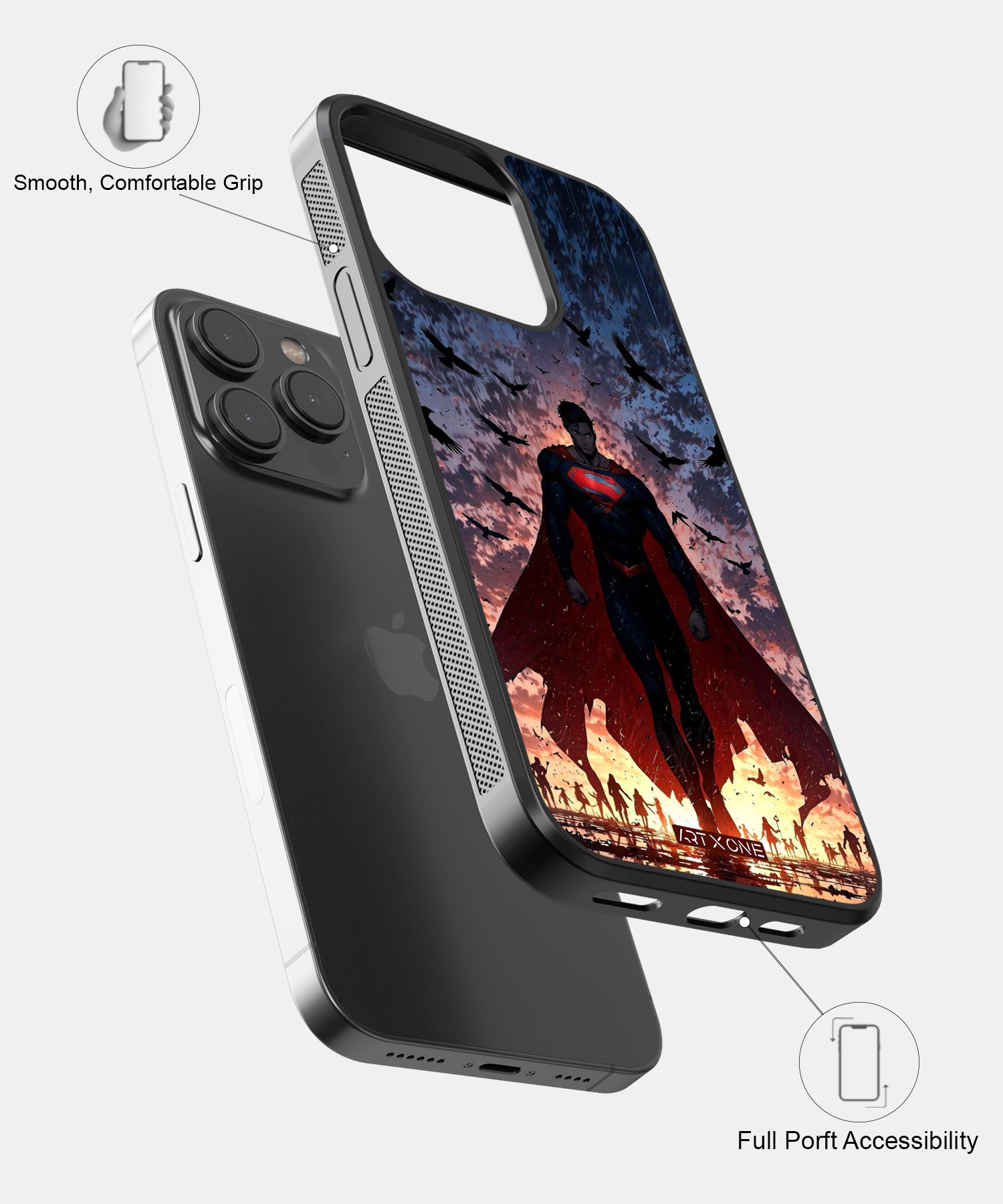 DC (Man of Steel) Mobile Back Cover