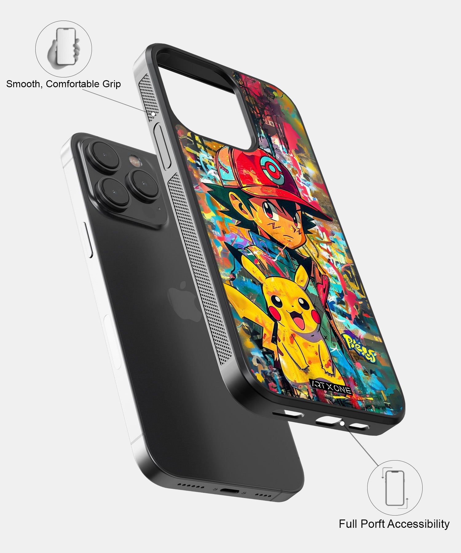 Cartoon (Ash Ketchum) Mobile Back Cover