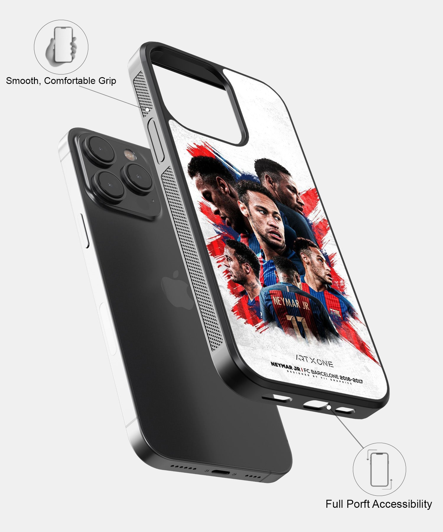 Football (Neymar) Mobile Back Cover