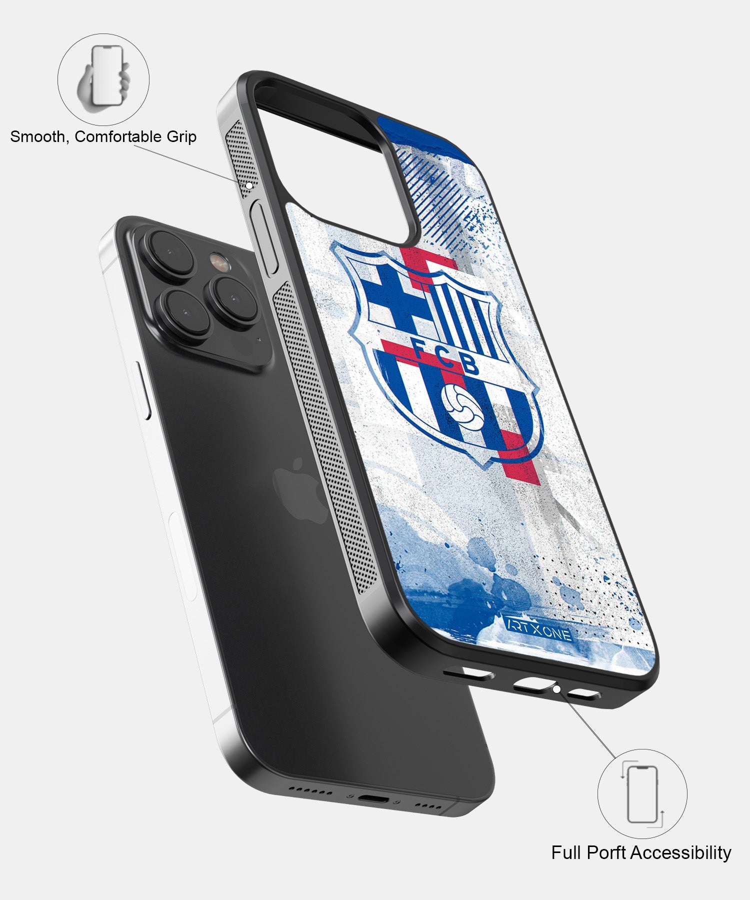 Football (FCB) Mobile Back Cover