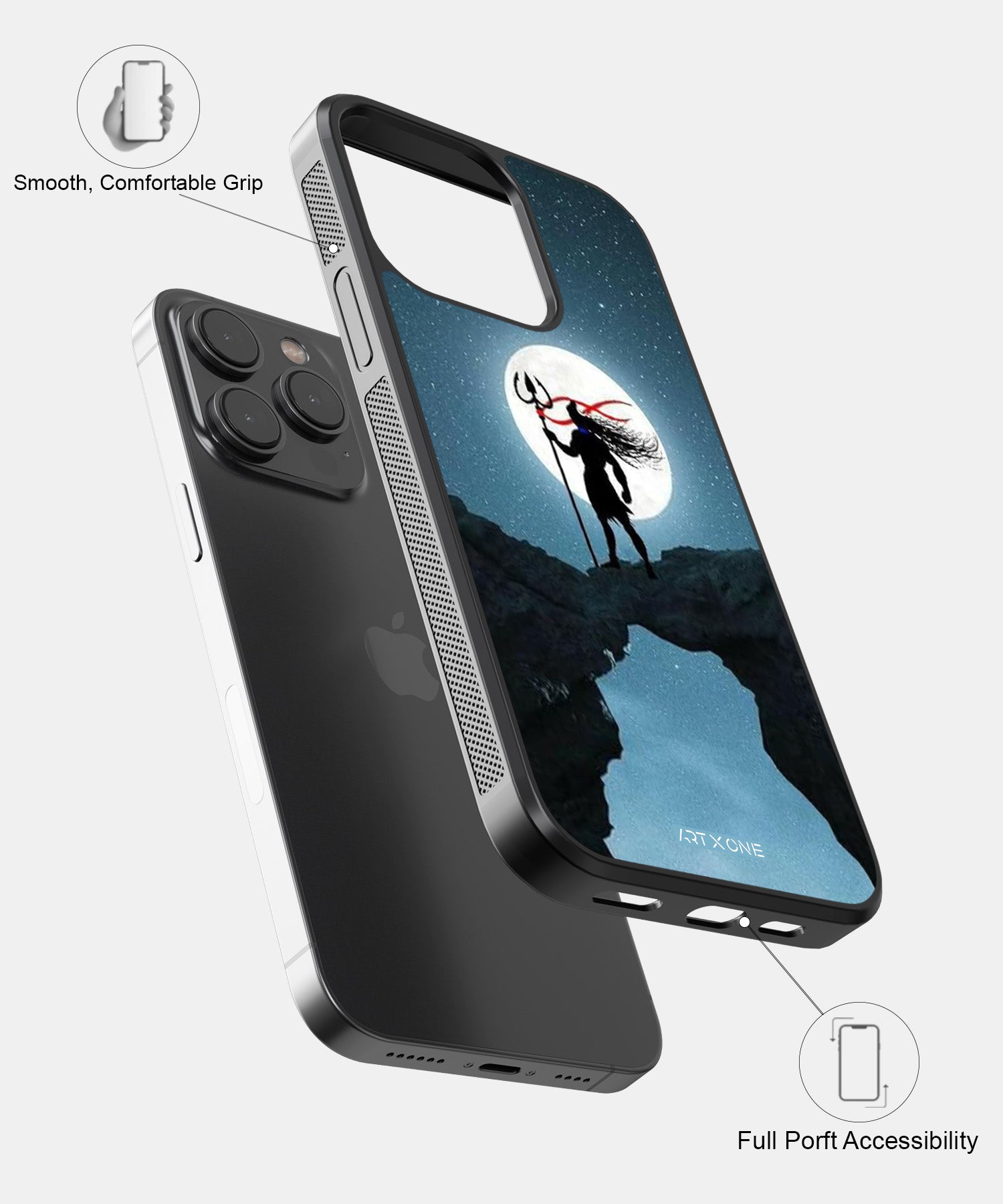 Hindu Gods (Shivji) Mobile Back Cover