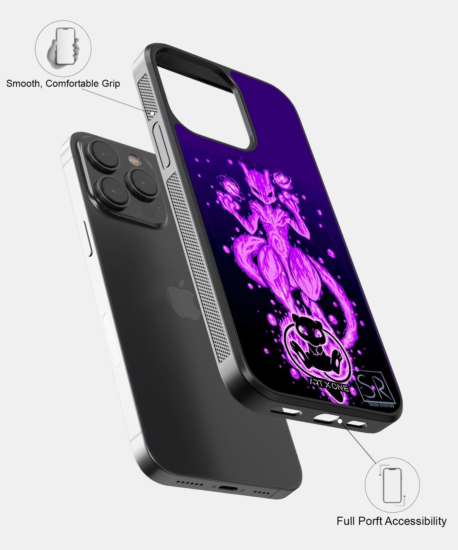 Cartoon (Mewtwo) Mobile Back Cover