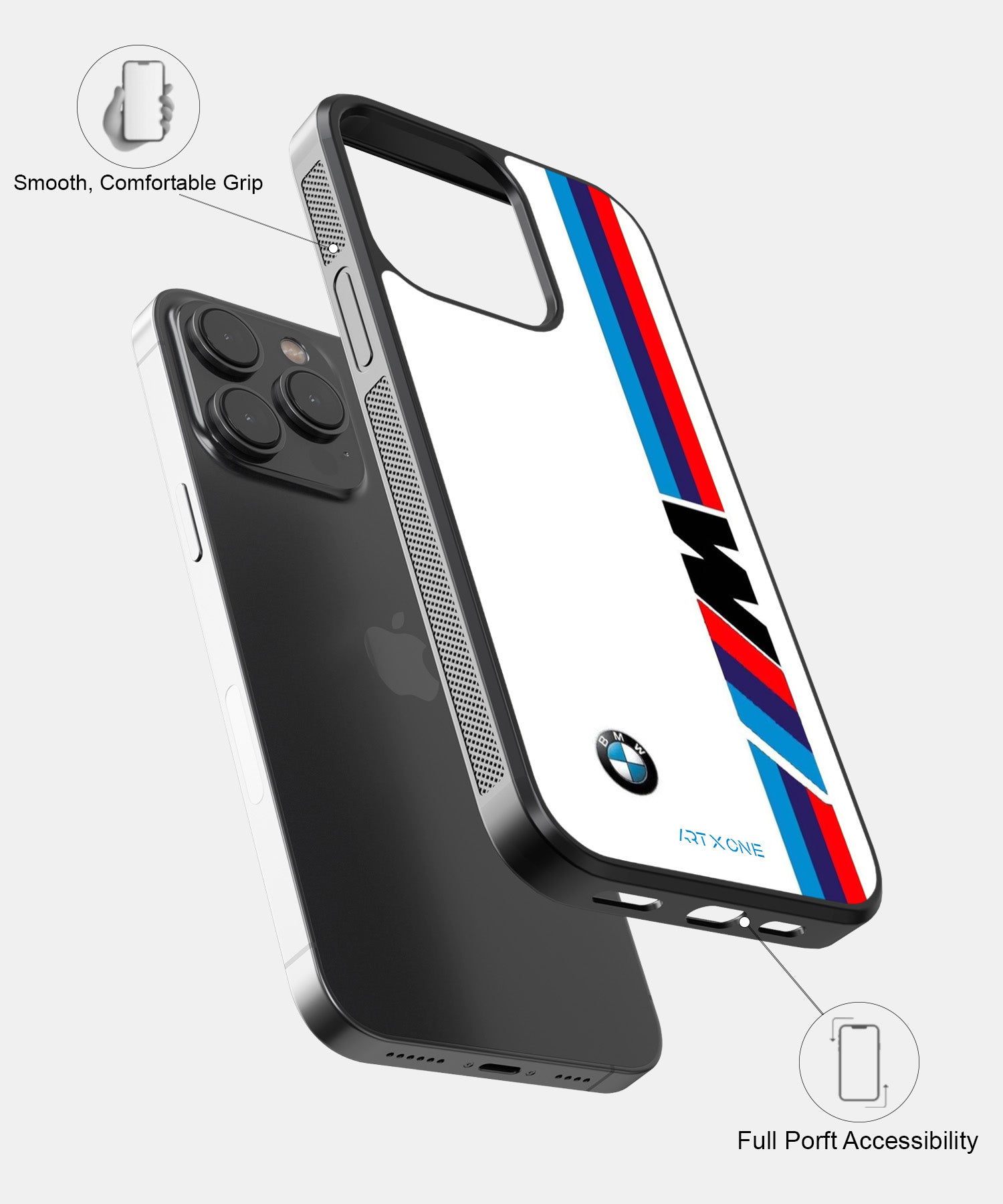 BMW M Sport x Logo Mobile Back Cover