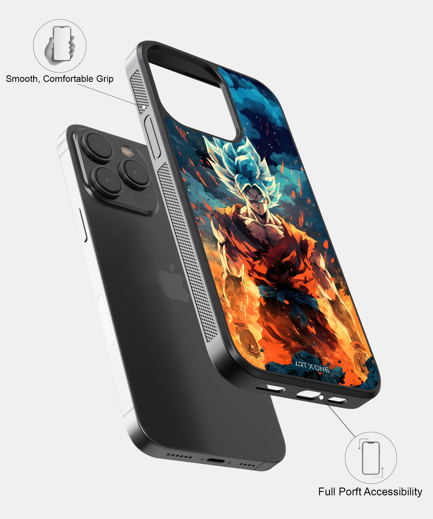 Goku Dynamic Mobile Back Cover